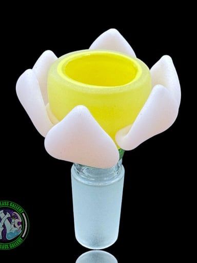 Preview pic of Empire Glassworks - Bowl #8 - Lotus Flower 14mm