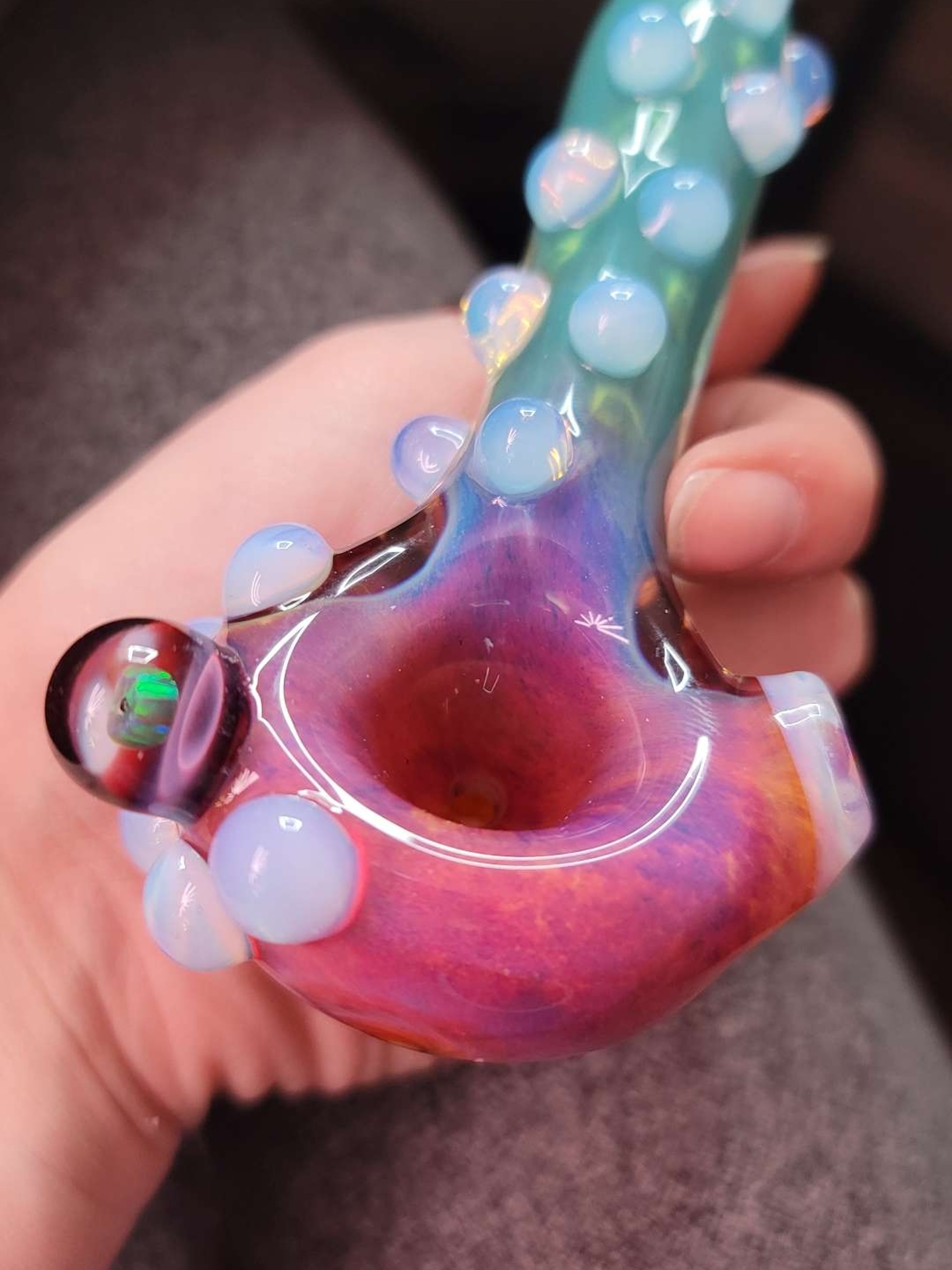 Preview pic of ¡Fripidy x Aqua x Dark Opal Pipe by Harold Ludeman!