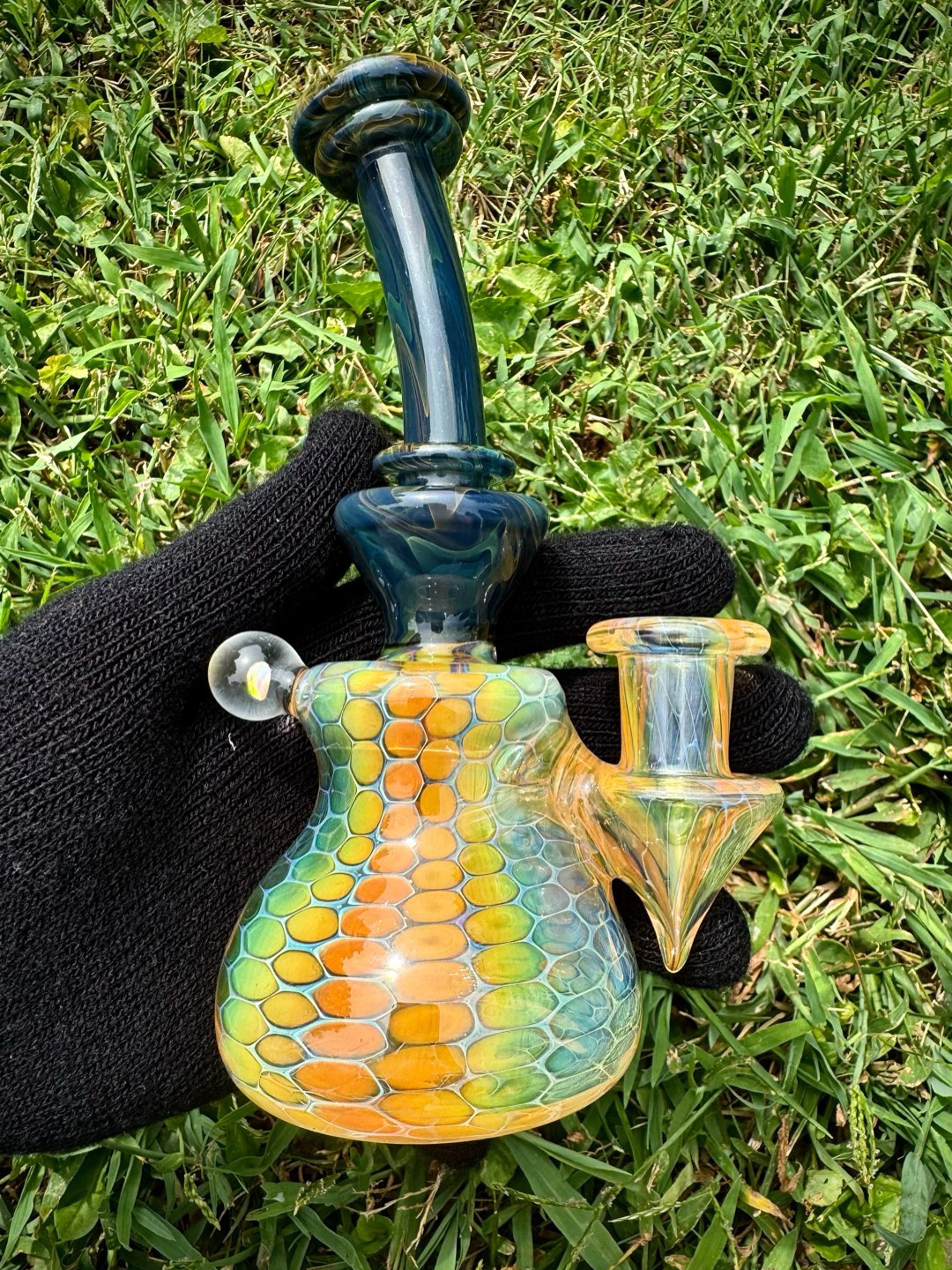 Preview pic of Jakers Glass Double Fume Jammer 14mm