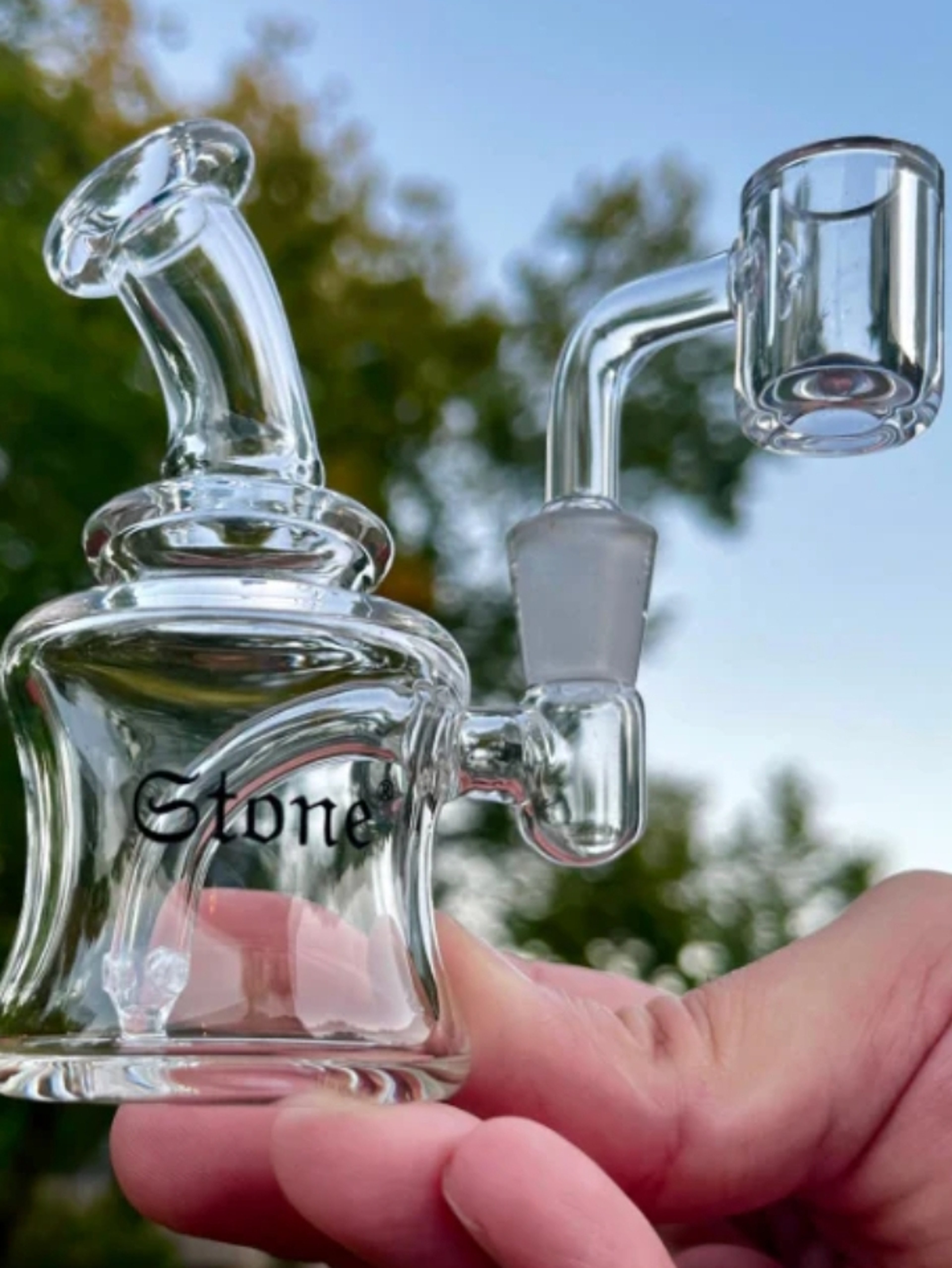 Preview pic of Premium Stone Borosilicate Mini  Rig