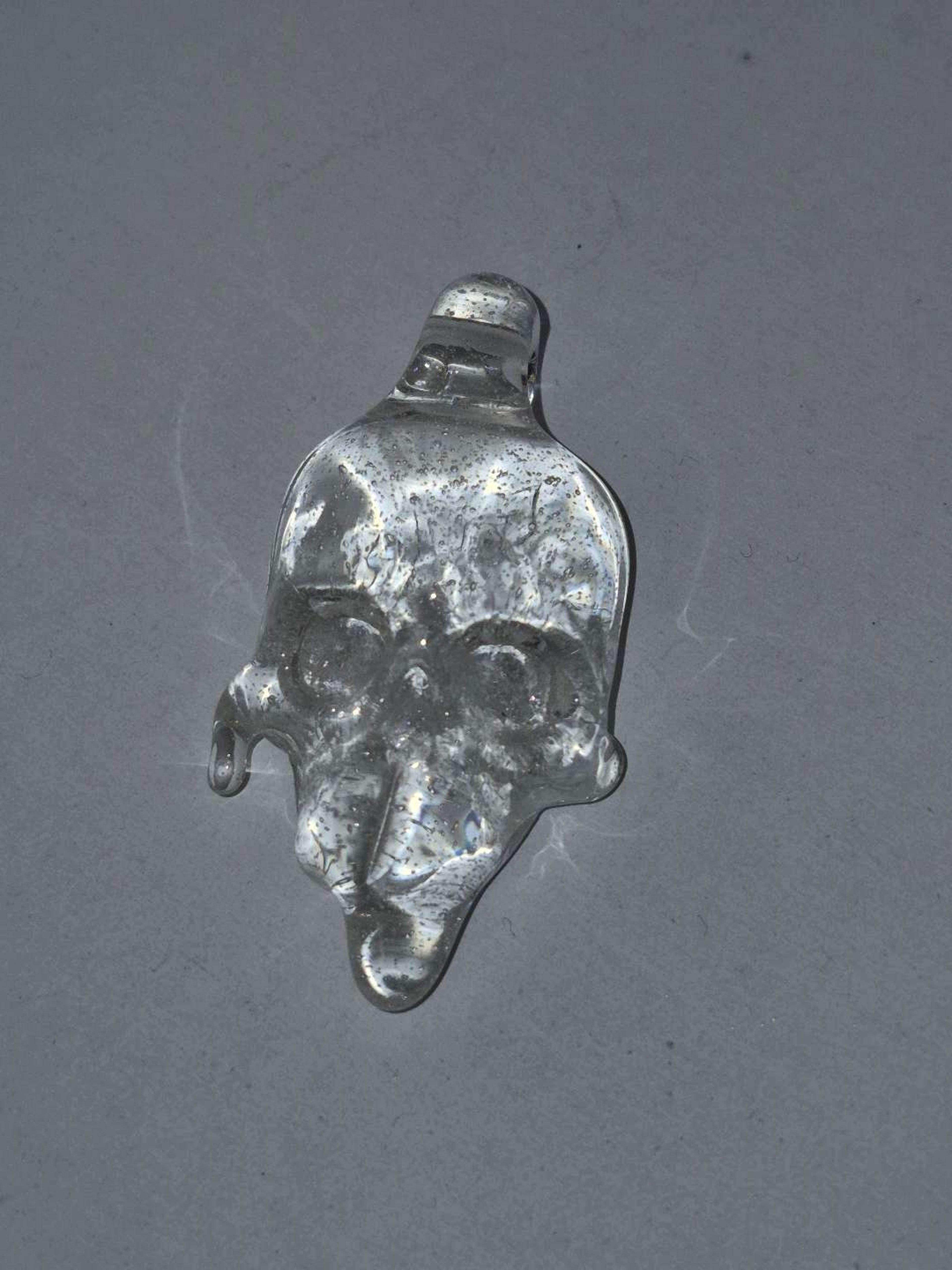 Preview pic of Crushed Opal Mini Skull Pendant