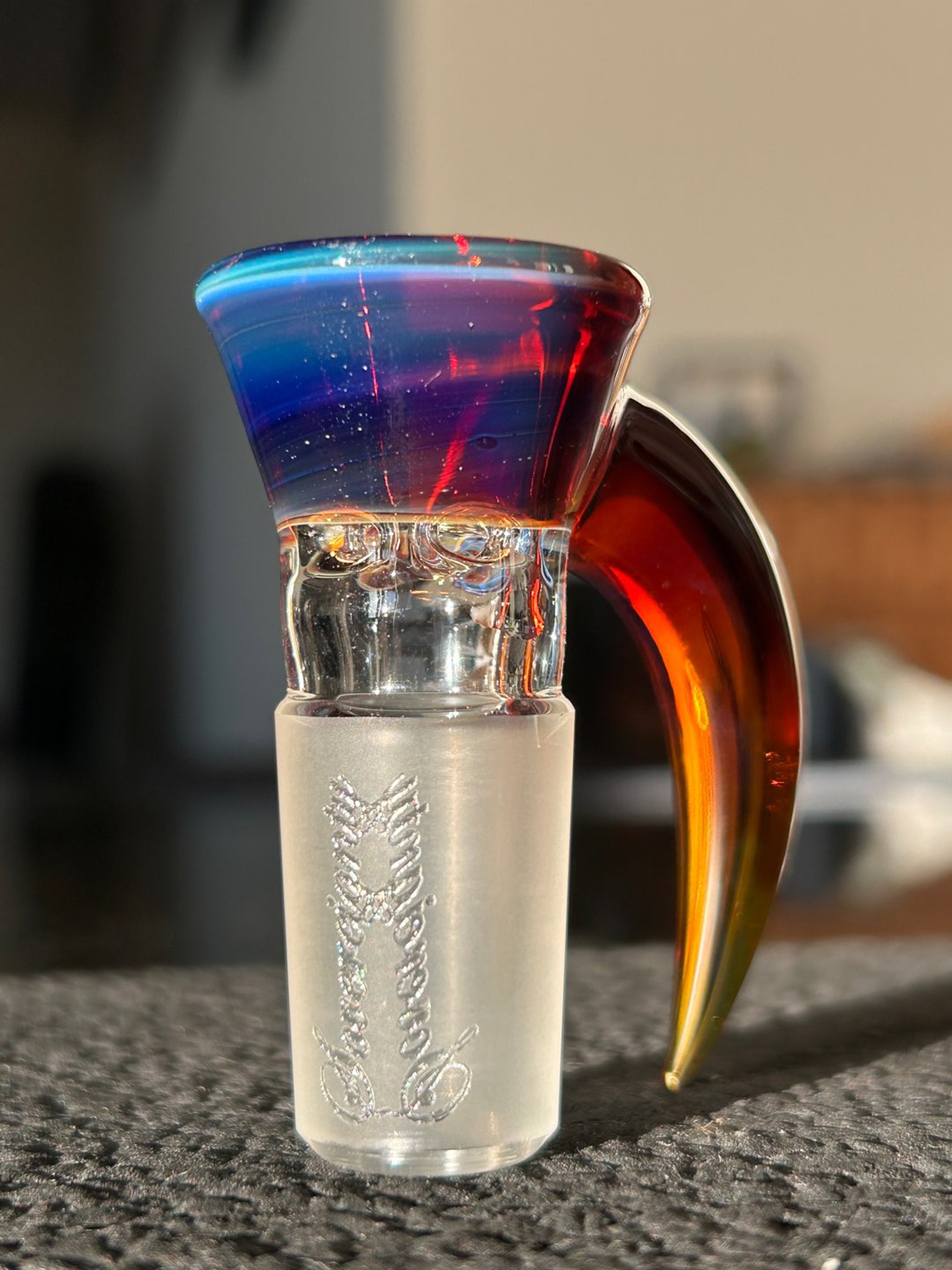 Preview pic of Sovereignty 18mm amber purple FA slide