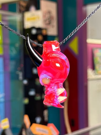 Preview pic of Pink Dragon Pendant