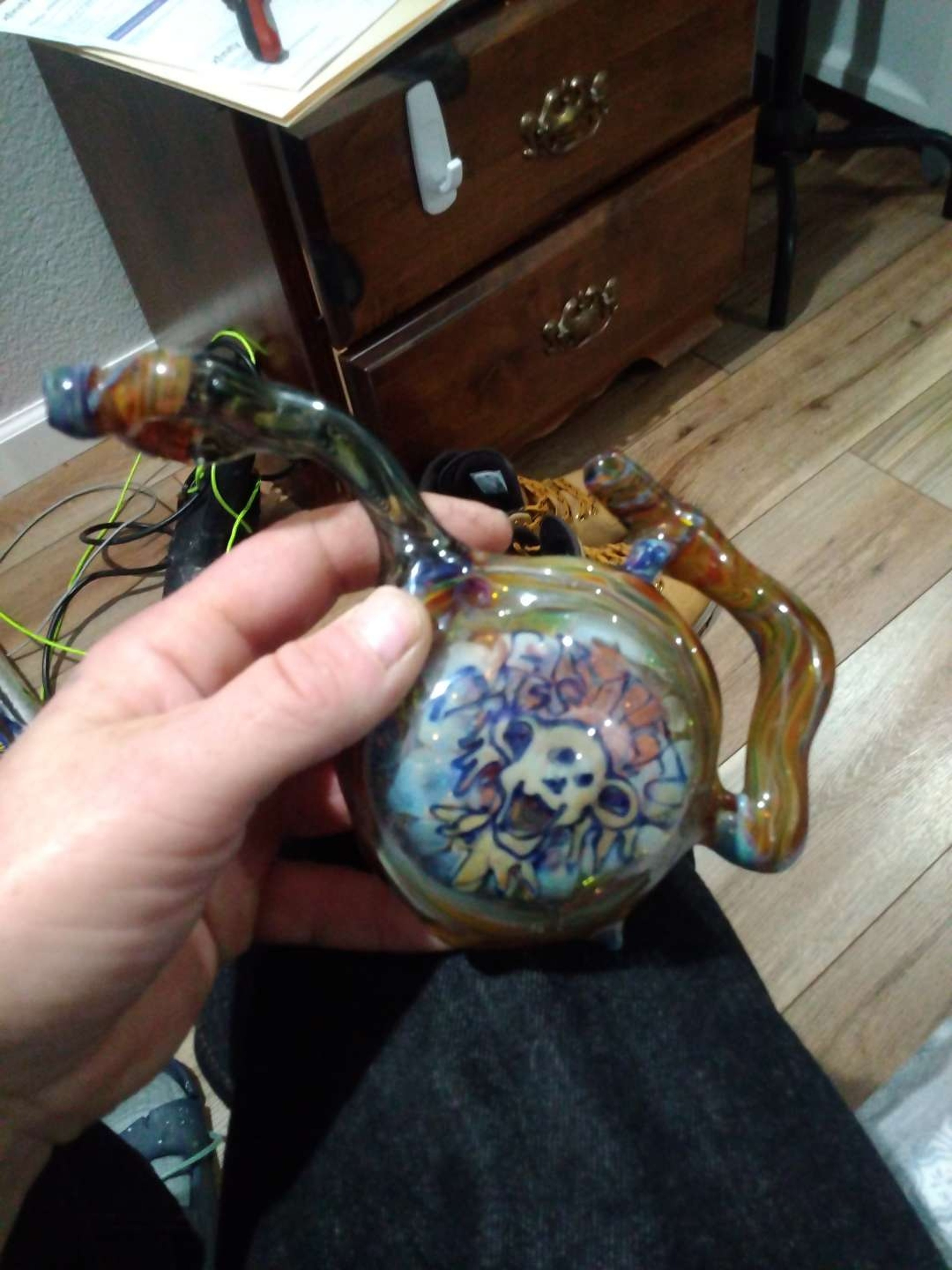 Preview pic of Custom bong grateful dabs