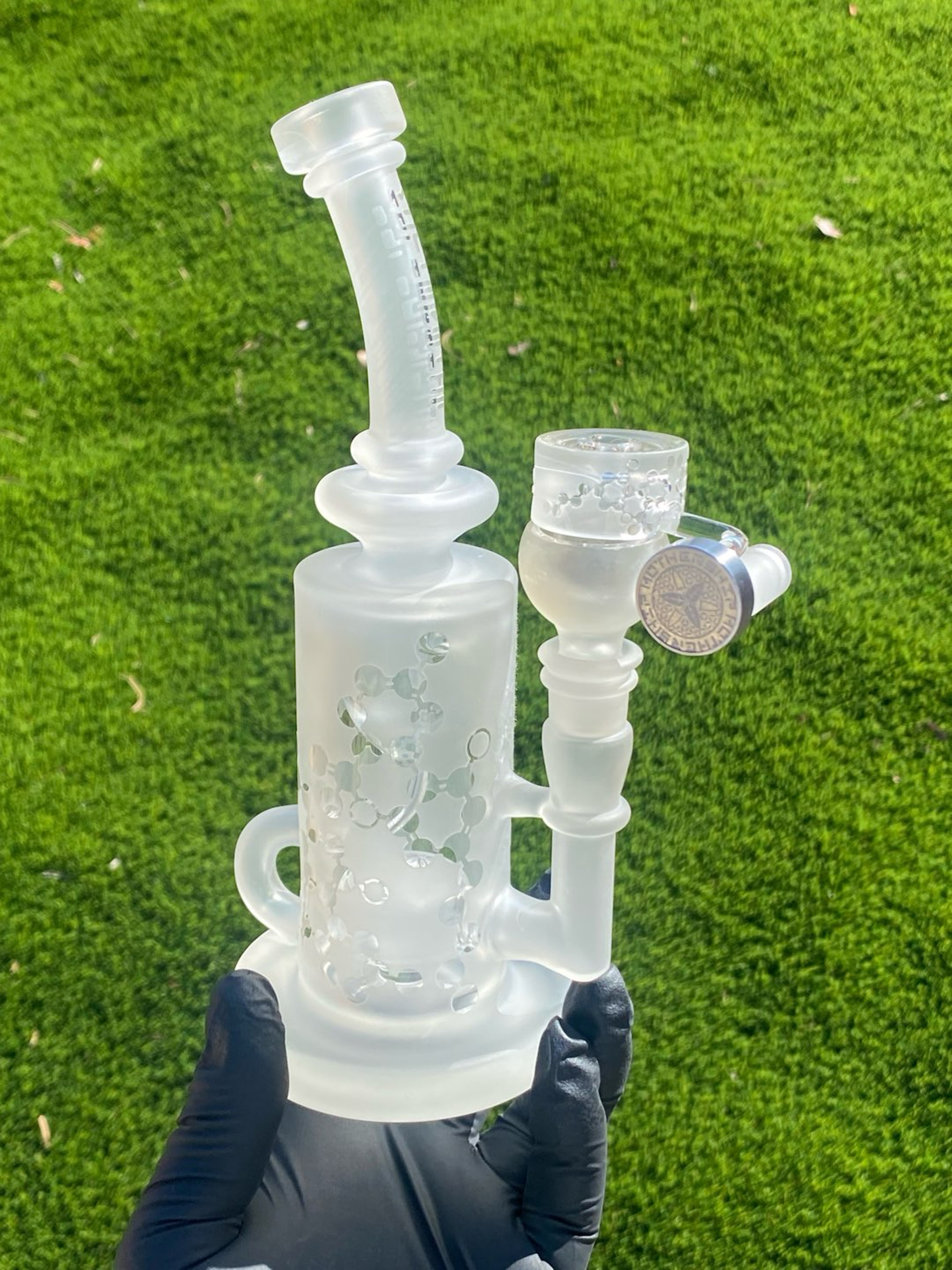 Preview pic of MOTHERSHIP Kline Frosted THC Molecule Set by Jake C Glass