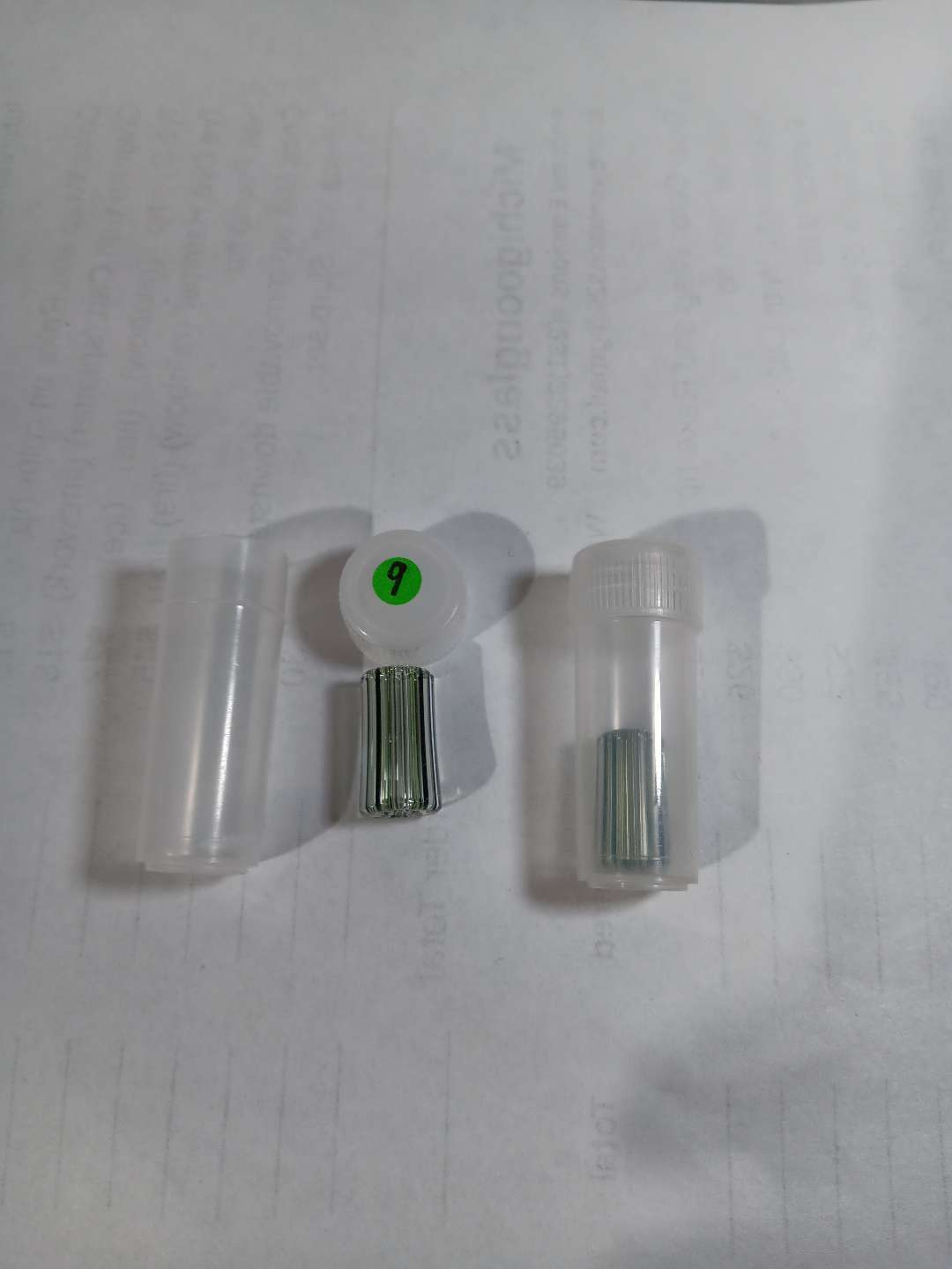 Preview pic of 9 mm 7 hole joint tips 2 pack  uv lines