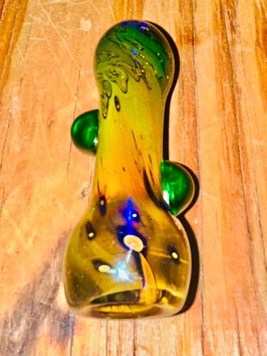 Preview pic of Alien Skin Colored Glass Piece