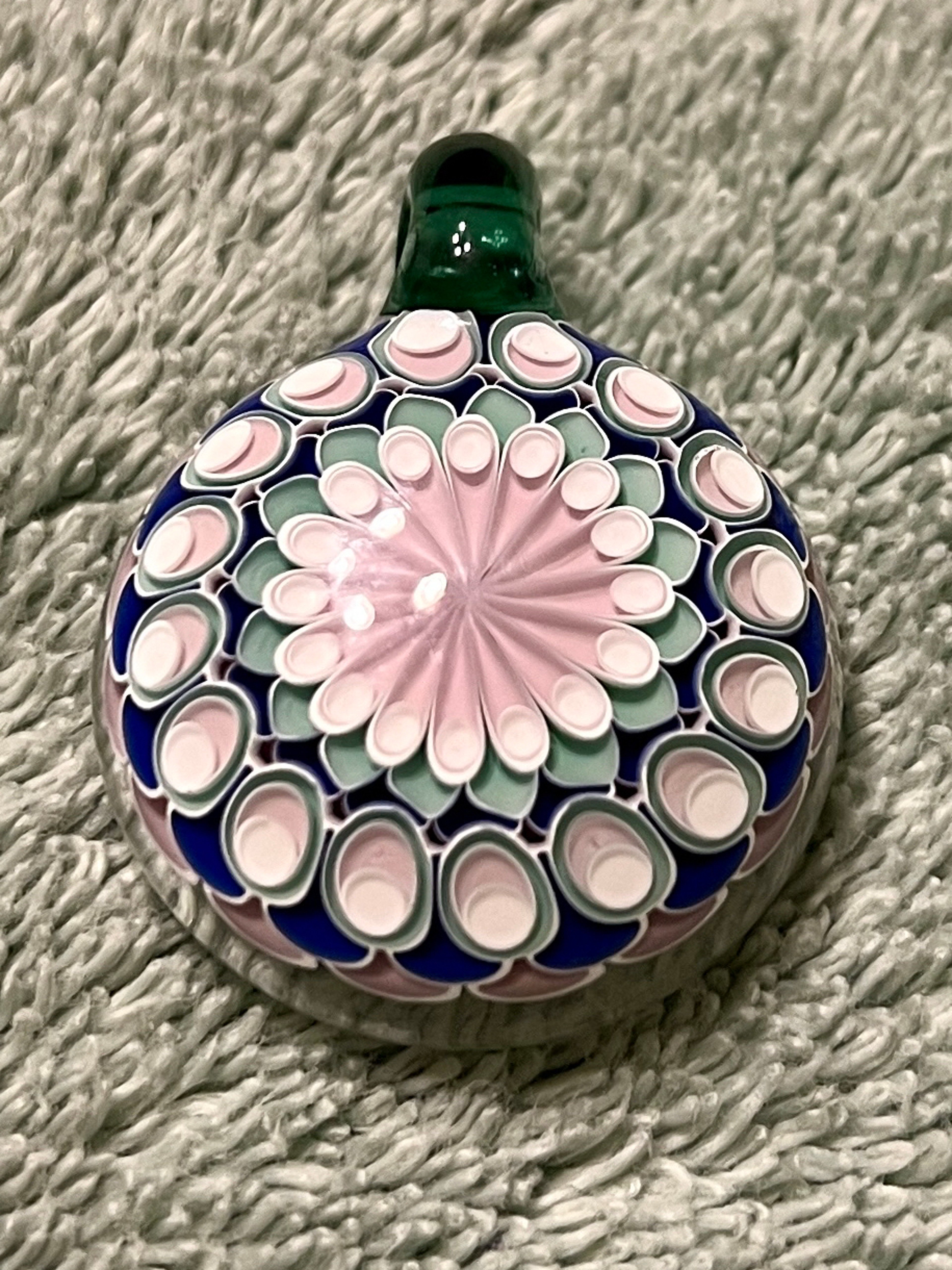 Preview pic of Olour Glass Dot Stack Pendant