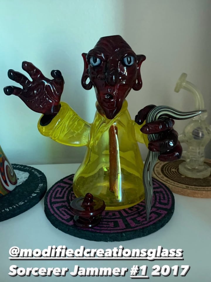 2017 Modified Creations Glass Sorcerer Jammer and slurper! | GlassPass