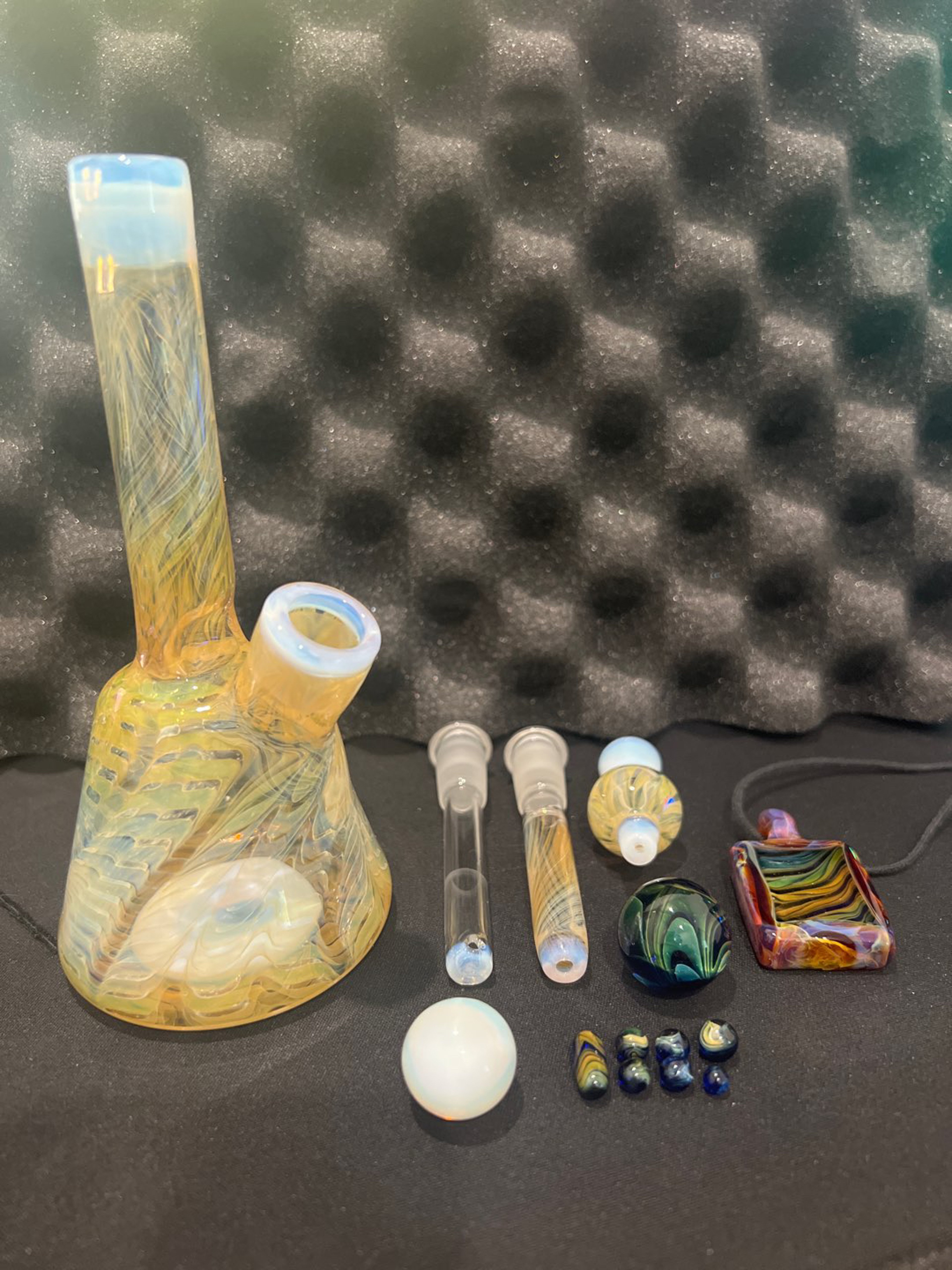 Preview pic of Full Fume Set w Moonstone Accents