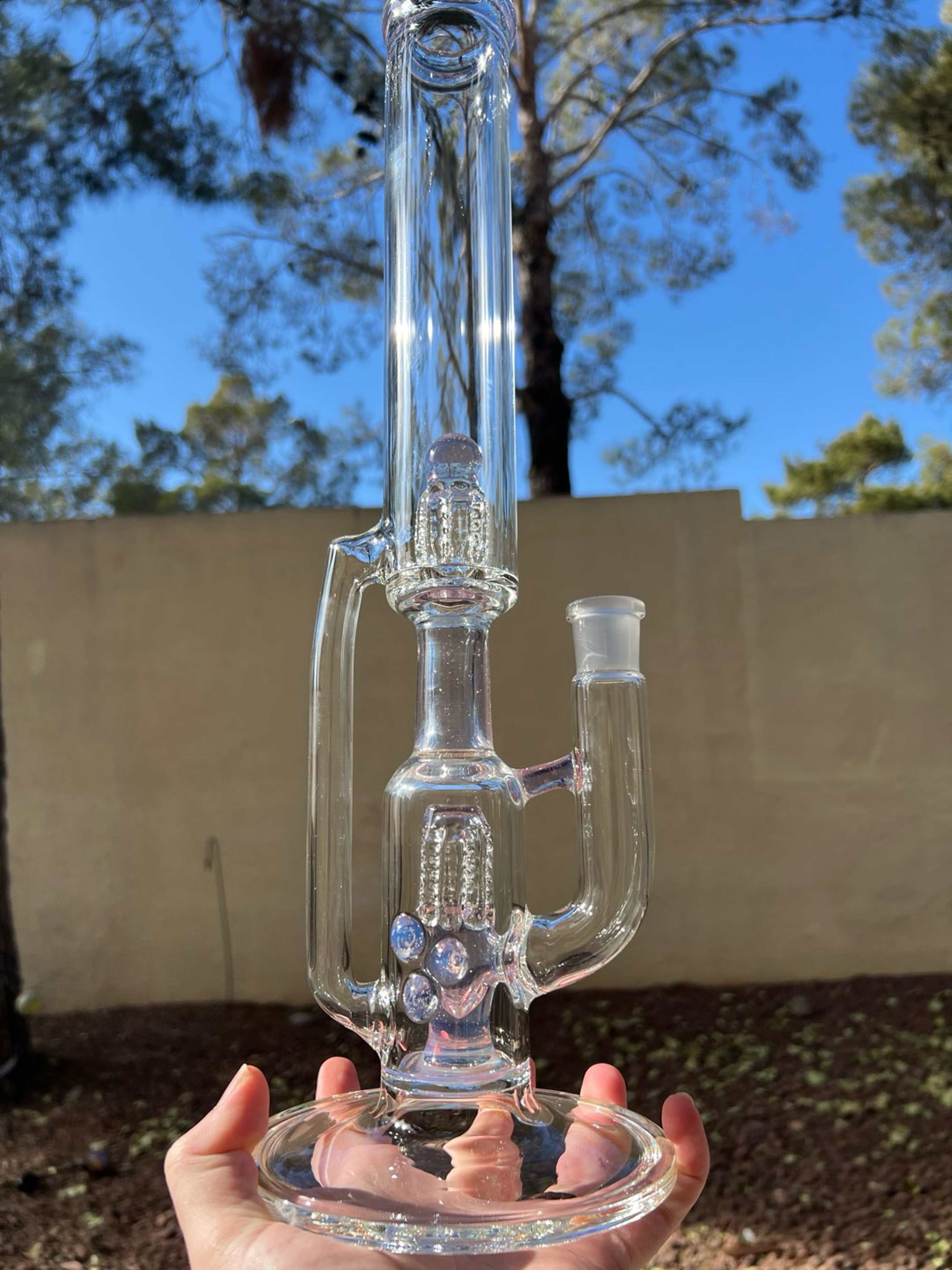 Preview pic of FWG reversed fixed space staff recycler tube