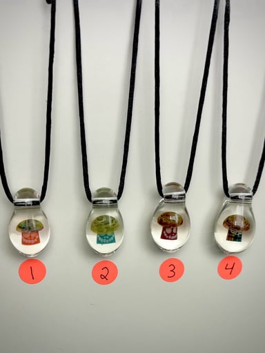 Preview pic of Oopazi Lil Bastards UV Pendants
