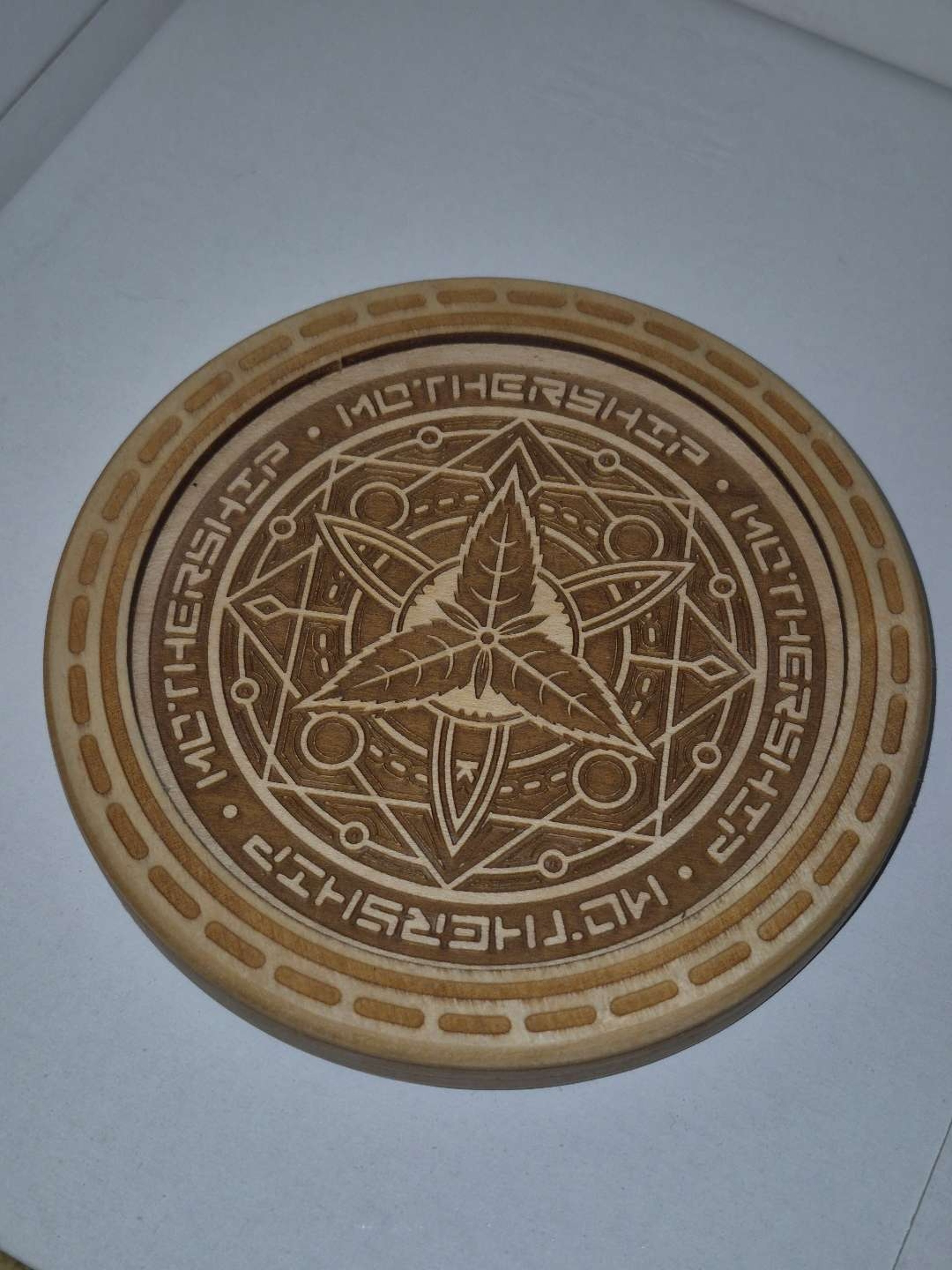 Preview pic of 5" Wood Launch Pad (Coaster)
