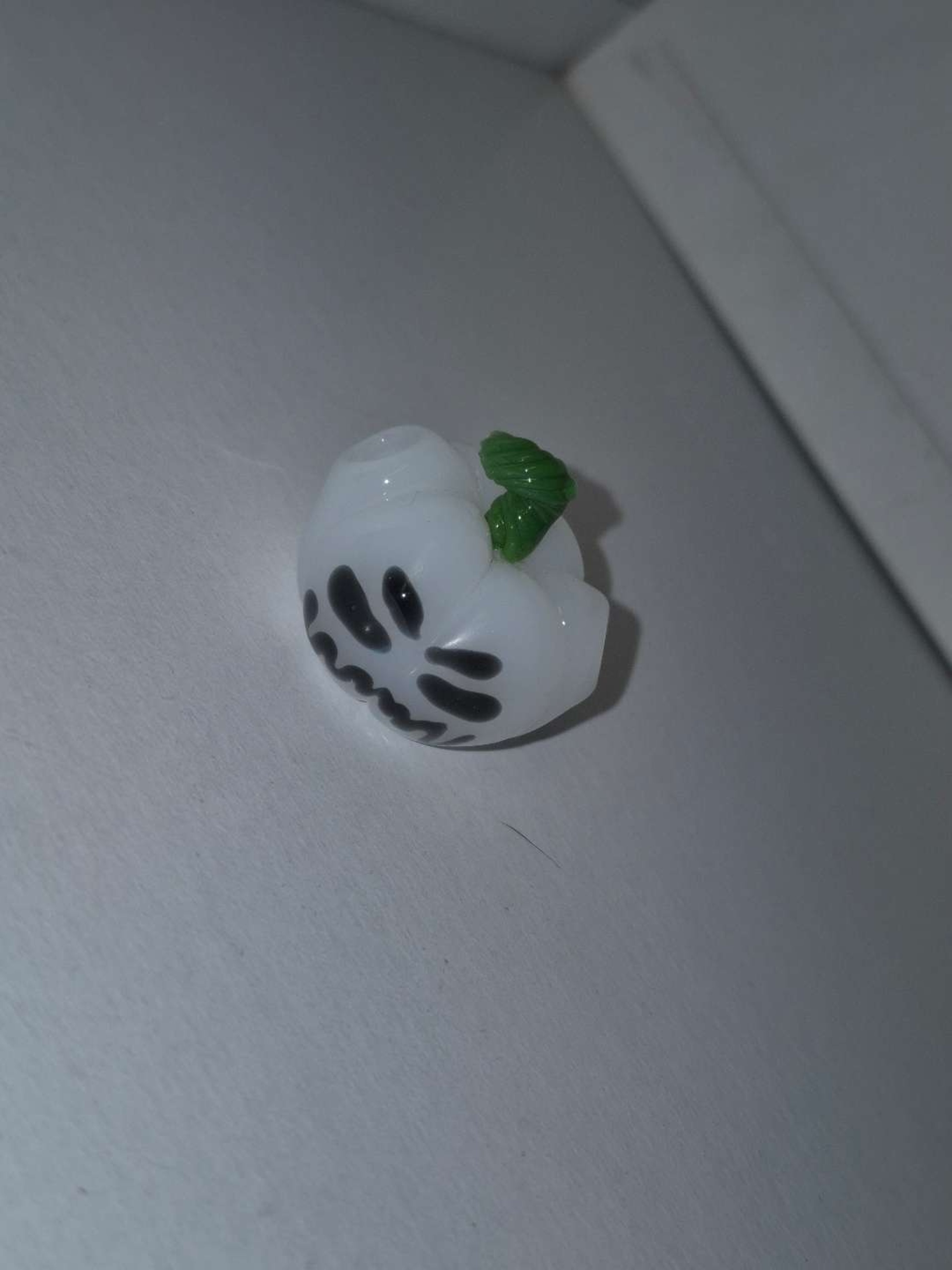 Preview pic of White Jack O Lantern Pendant