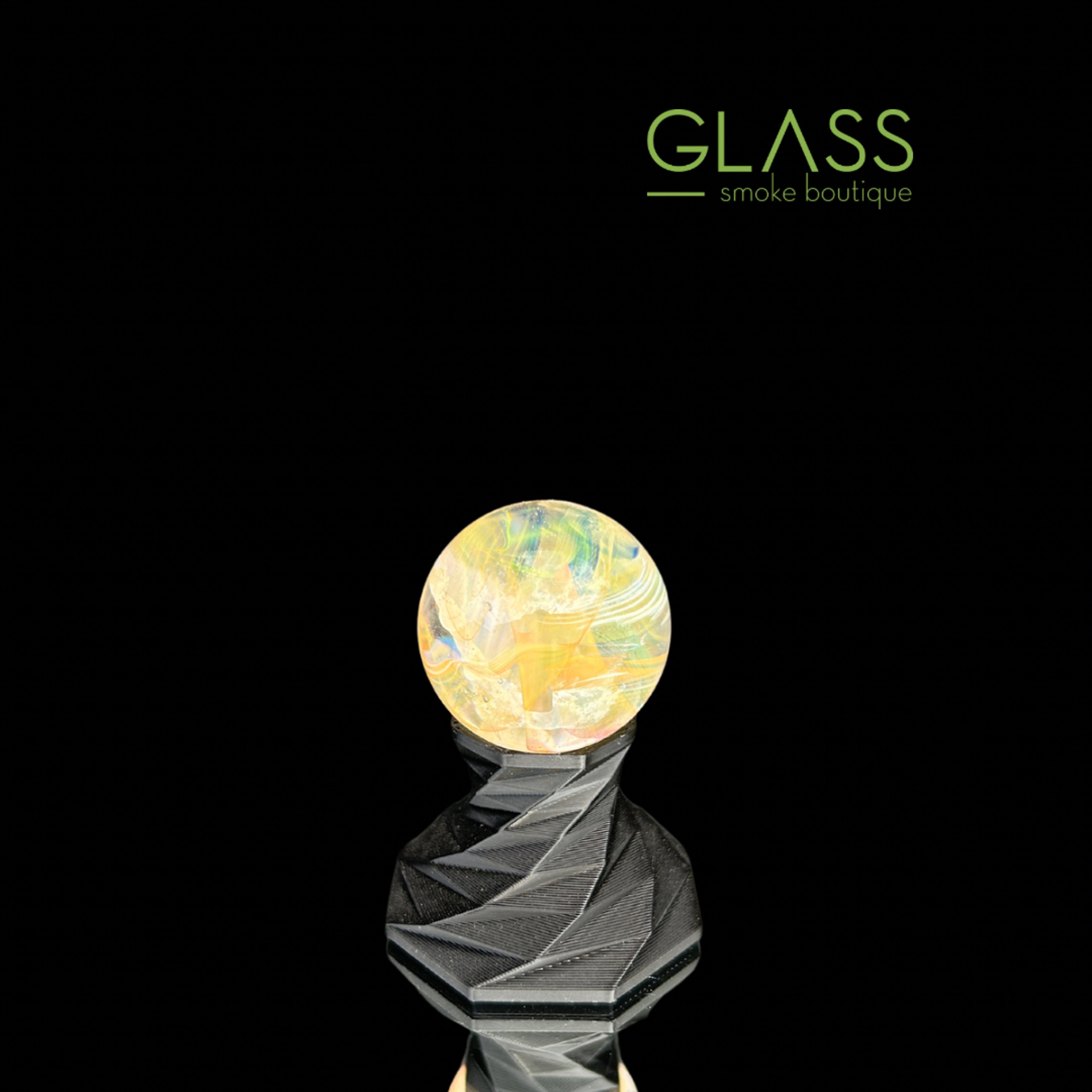 Preview pic of Silver-fumed Marble by Greenthumb Glass