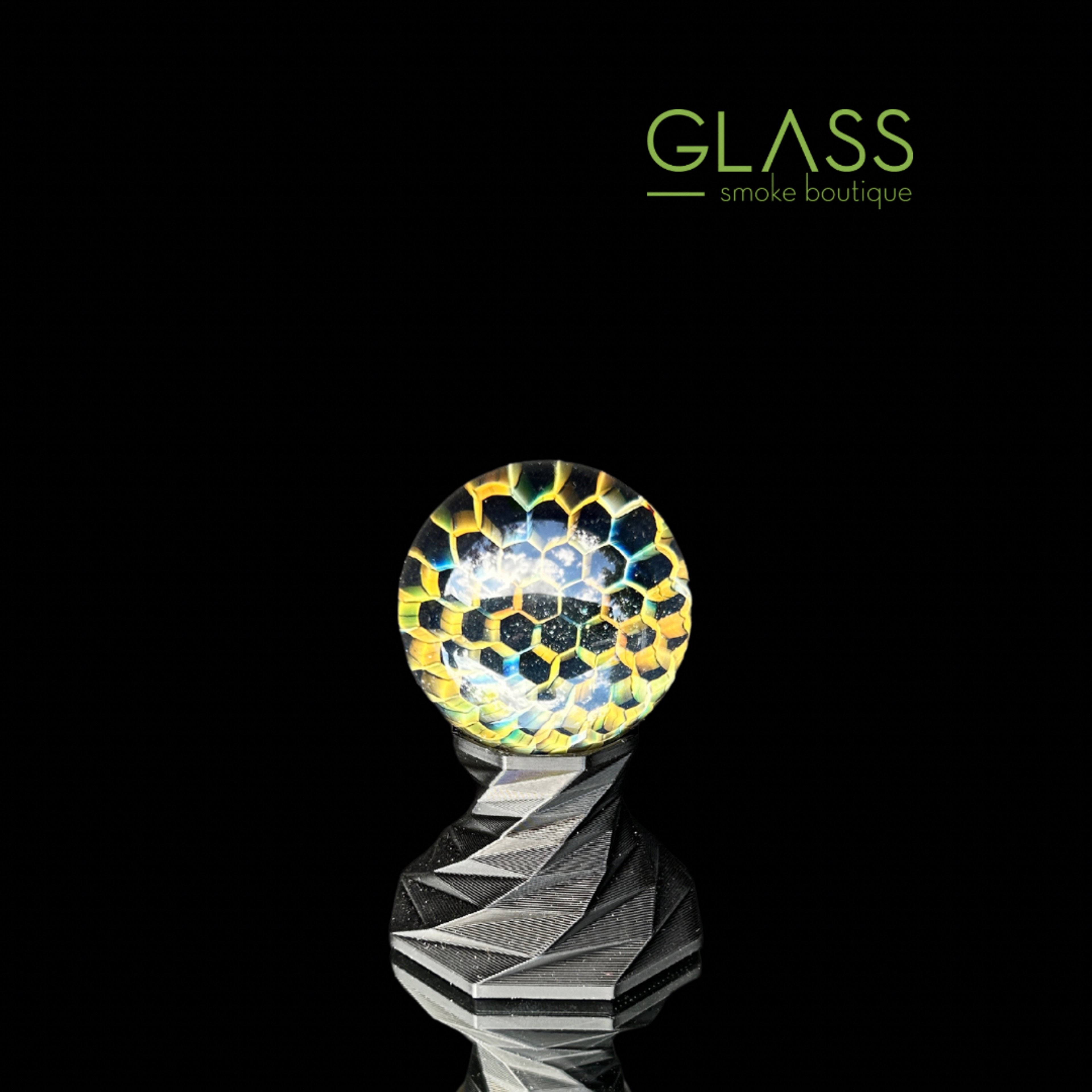 Preview pic of Honeycomb Marble by Jakers Glass