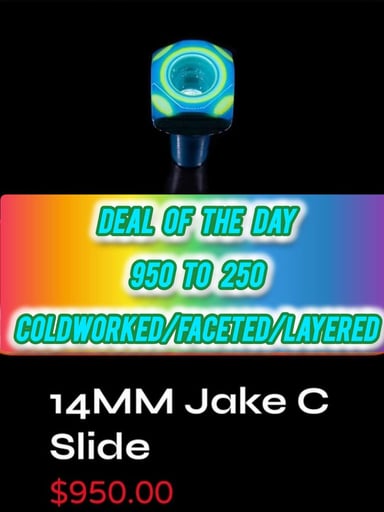 Preview pic of SUPER SALE JAKE C  1 of 1.  Cold Worked Faceted Layered