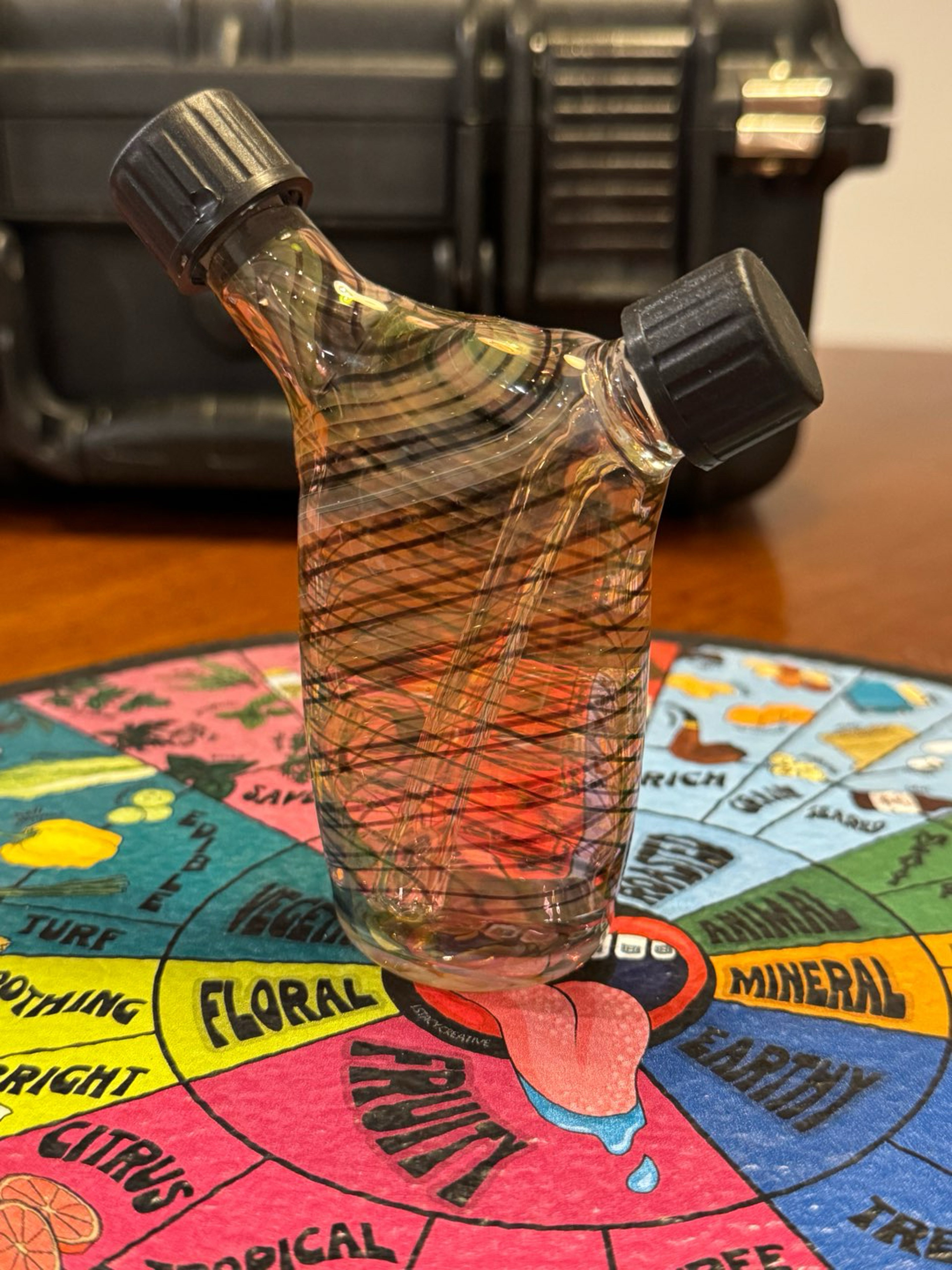 Preview pic of Chuck Millions Glass 10mm travel rig