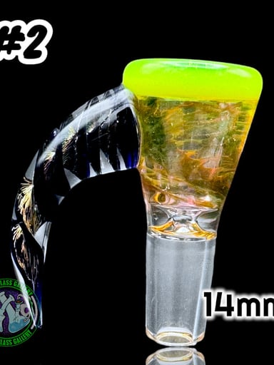 Preview pic of Glass Act Glassworx - Bowl #2 - Horned Dichro 14mm