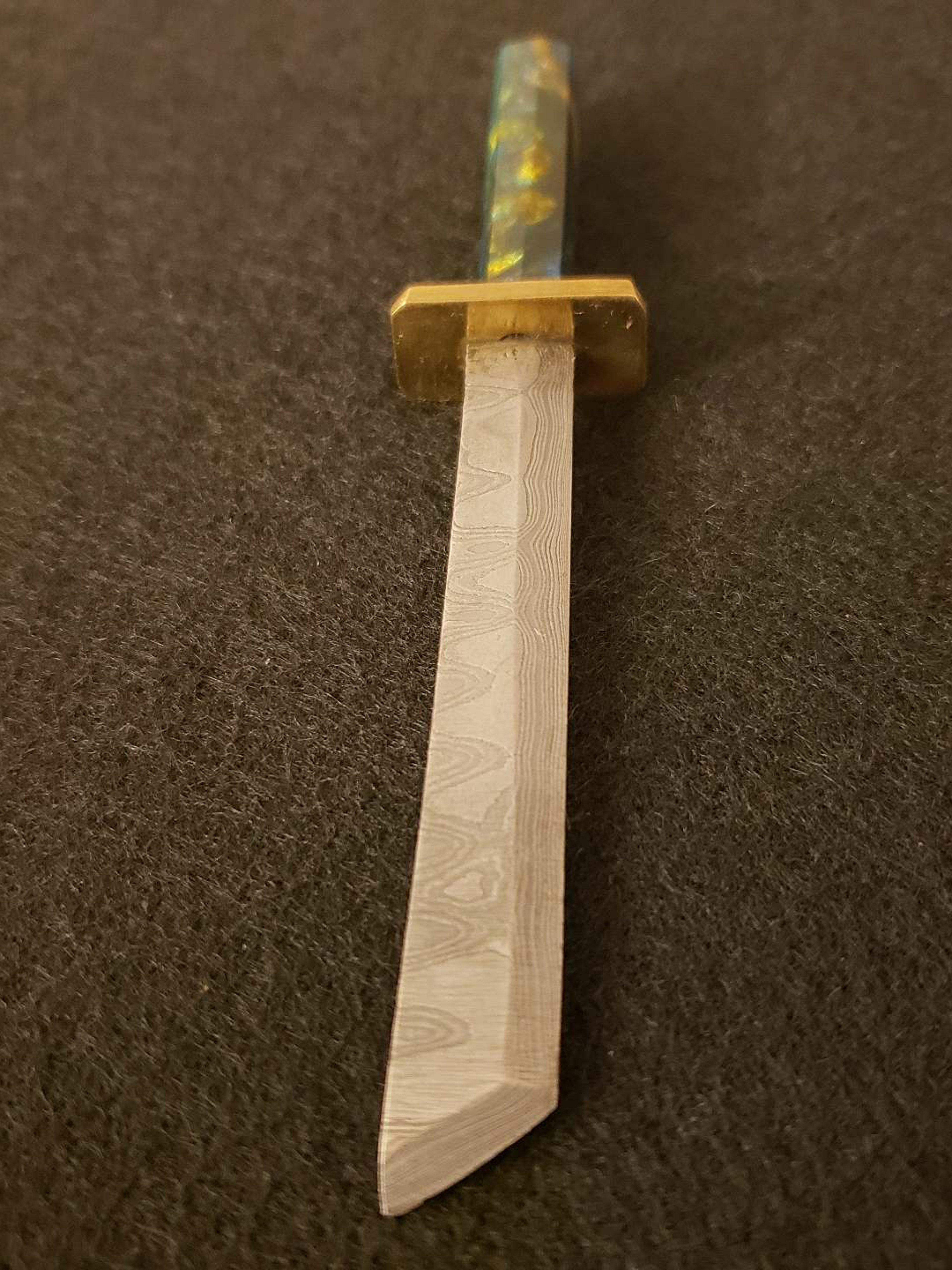 Preview pic of Damascus Sword dabber - HK Knives