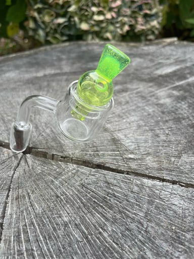 Preview pic of Slyme Green Handblown Bubble Cap