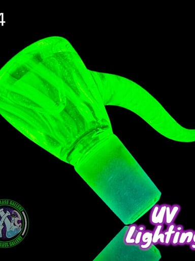 Preview pic of Nes Glass - Bowl #4 - Horned UV 18mm
