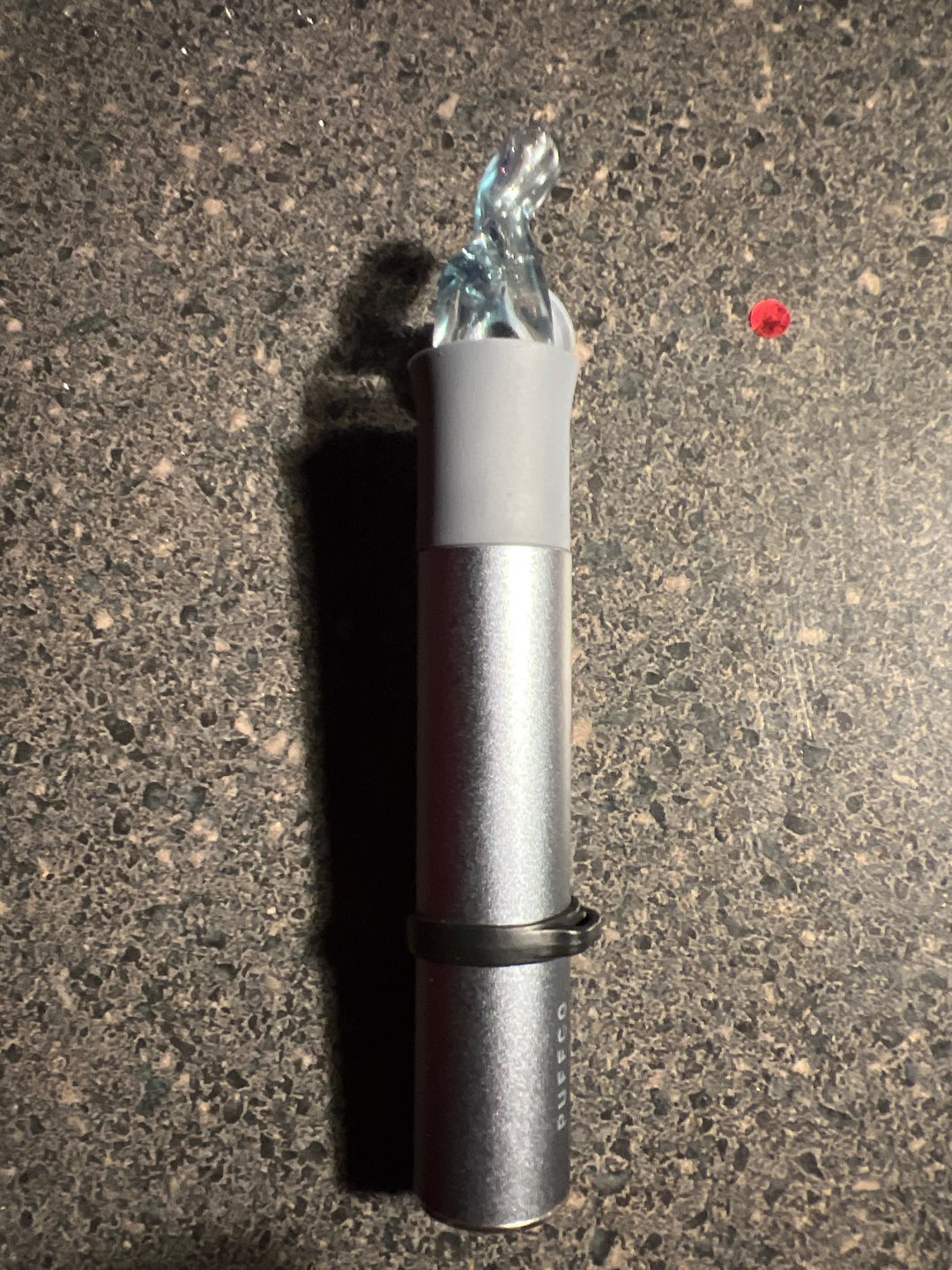 Preview pic of SECOND Pivot top: Blue stardust with snorkel carb (small crack)