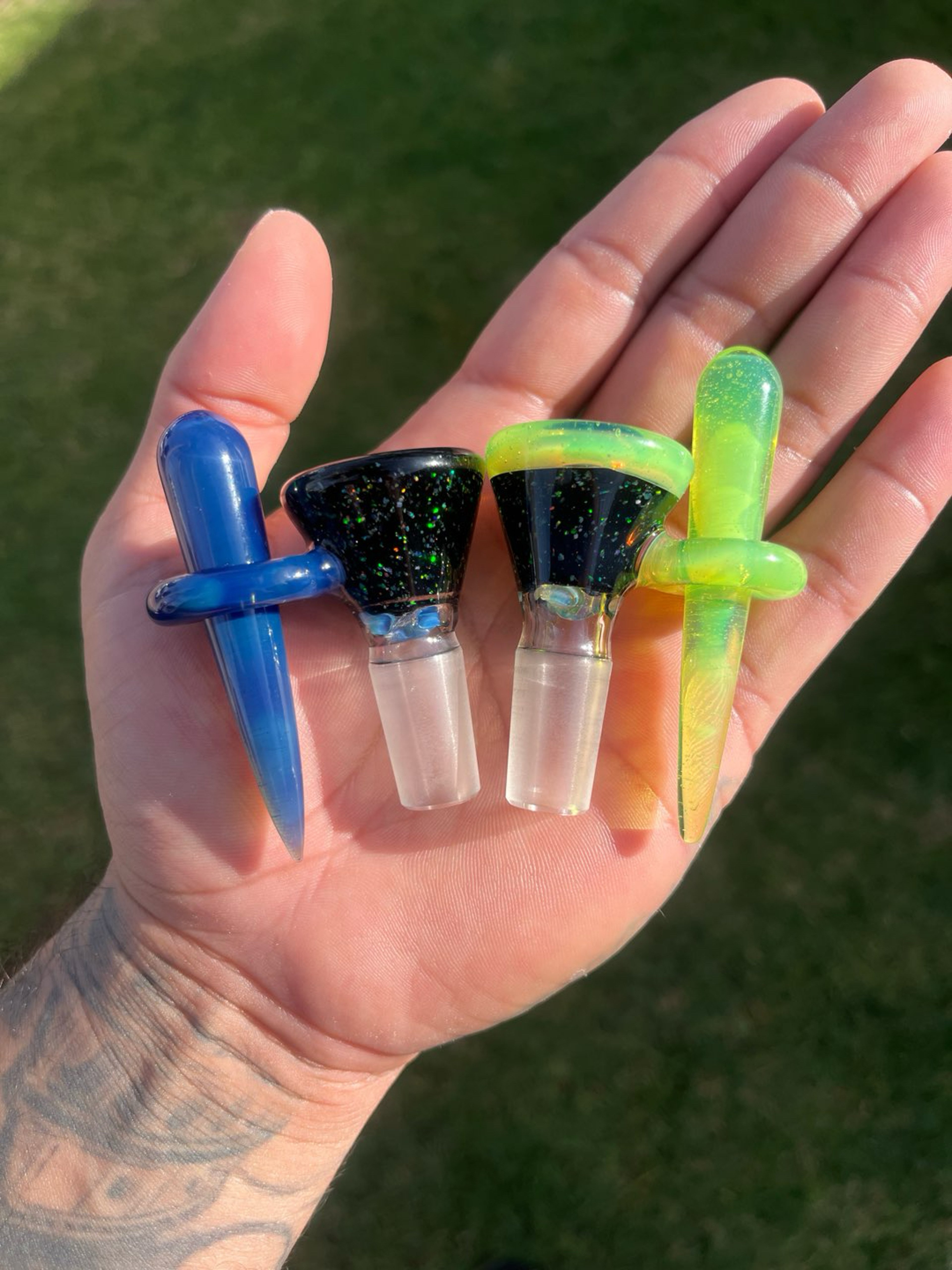 Preview pic of Crushed opal slide w/ removable poker