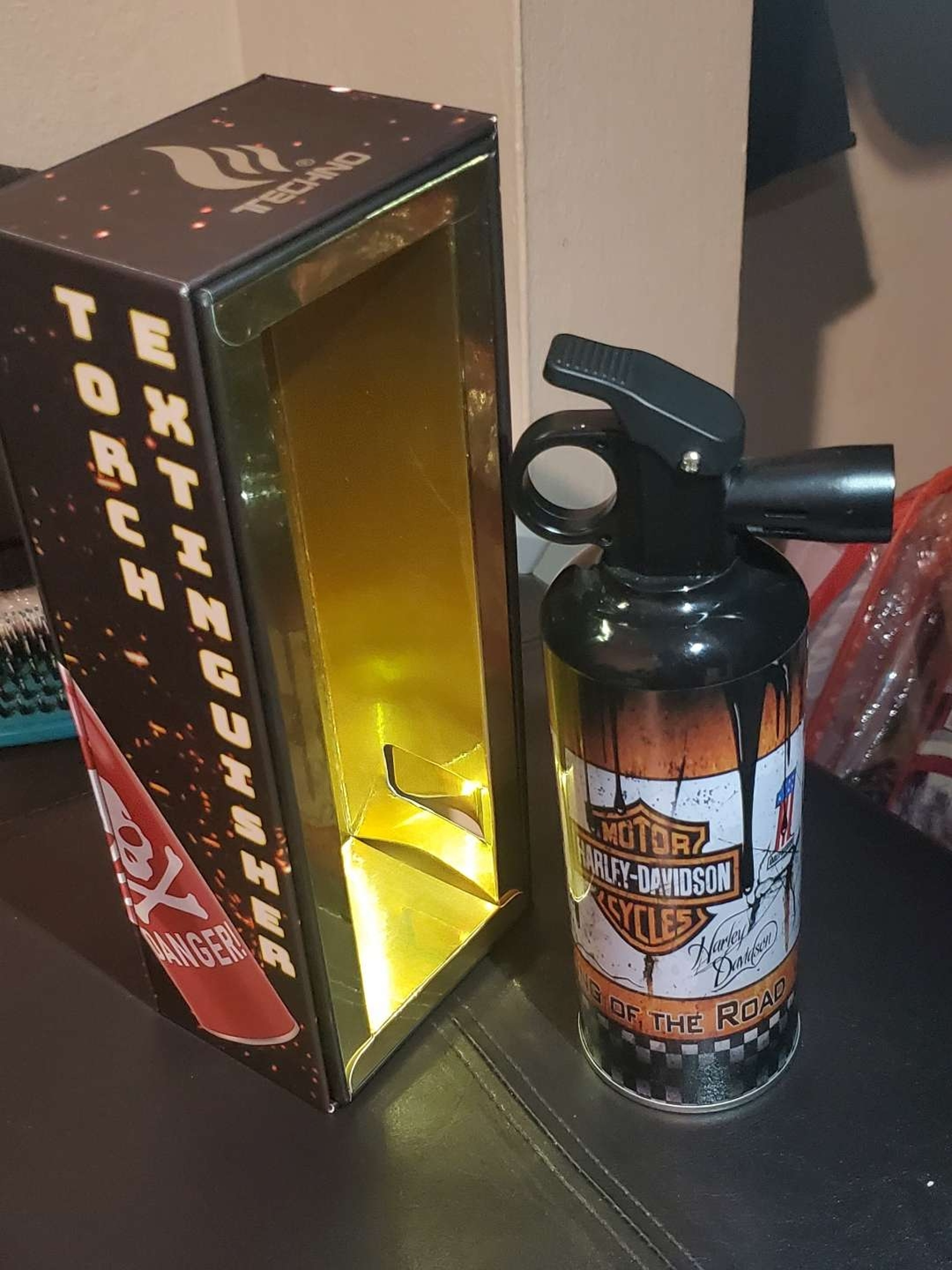 Preview pic of TECHNO HARLEY DAVIDSON EXTINGUISHER TORCH