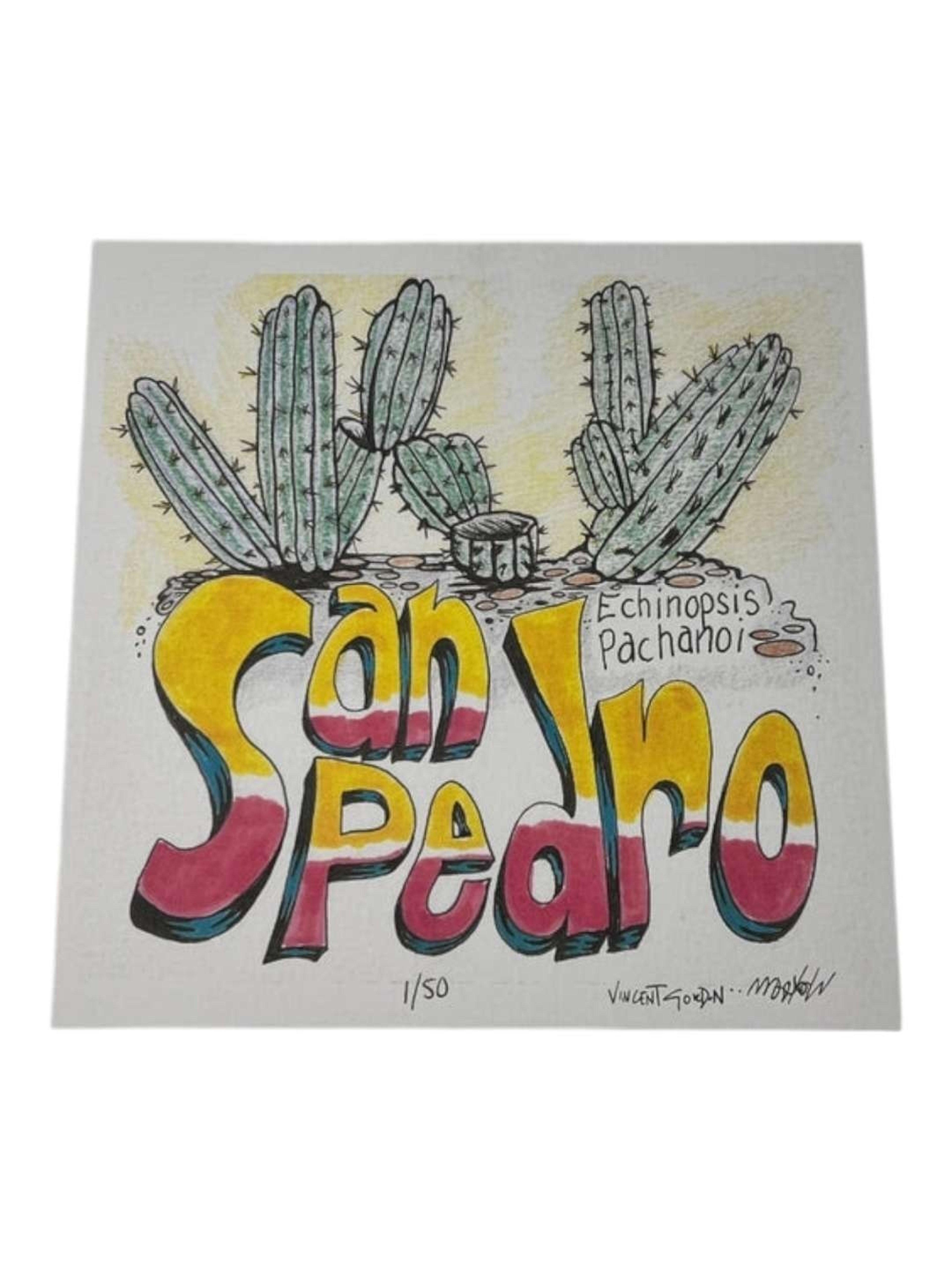Preview pic of Wookerson x Vincent Gordon "San Pedro" Print