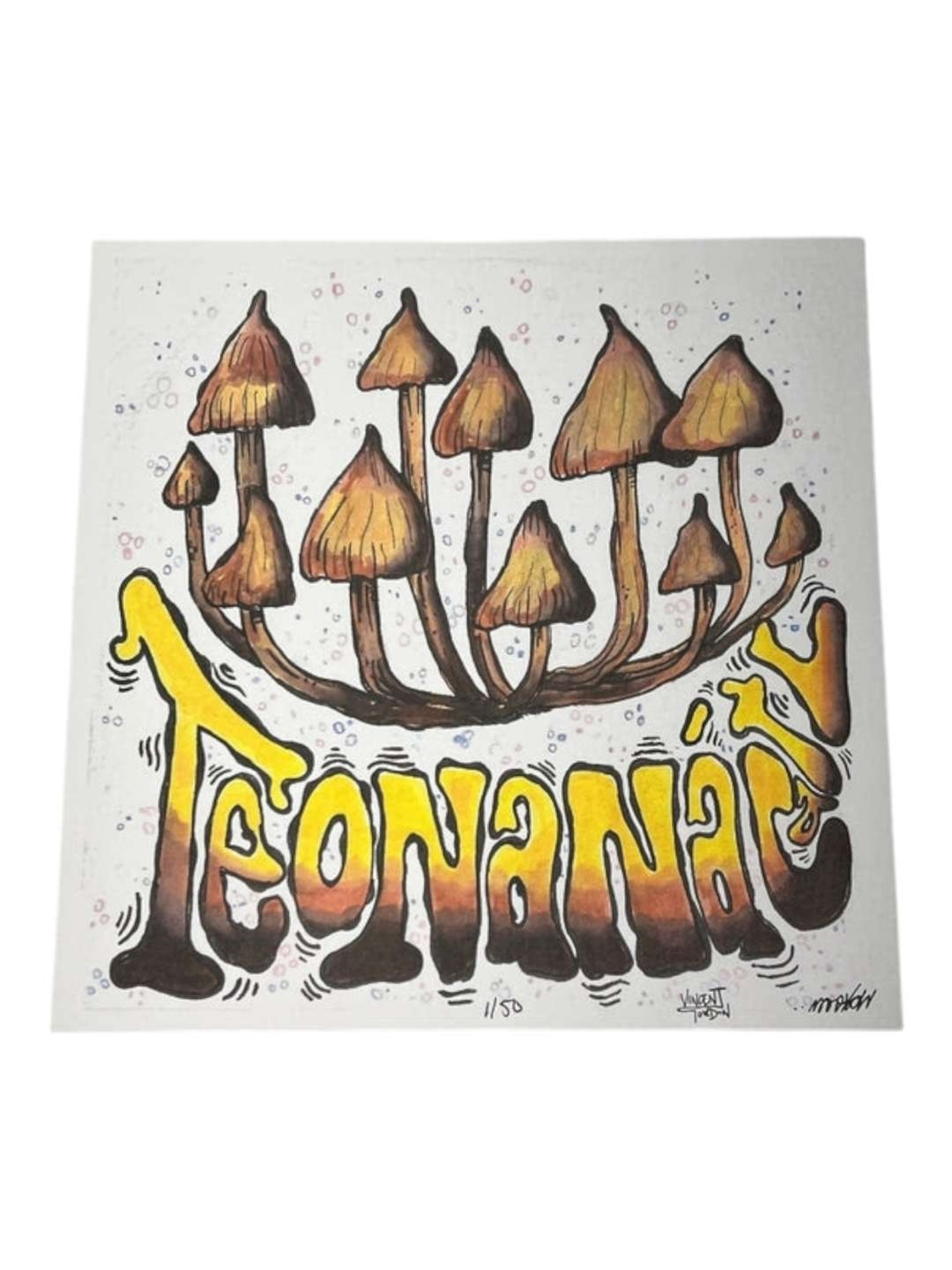 Preview pic of Wookerson x Vincent Gordon "Teonanáctl" Print