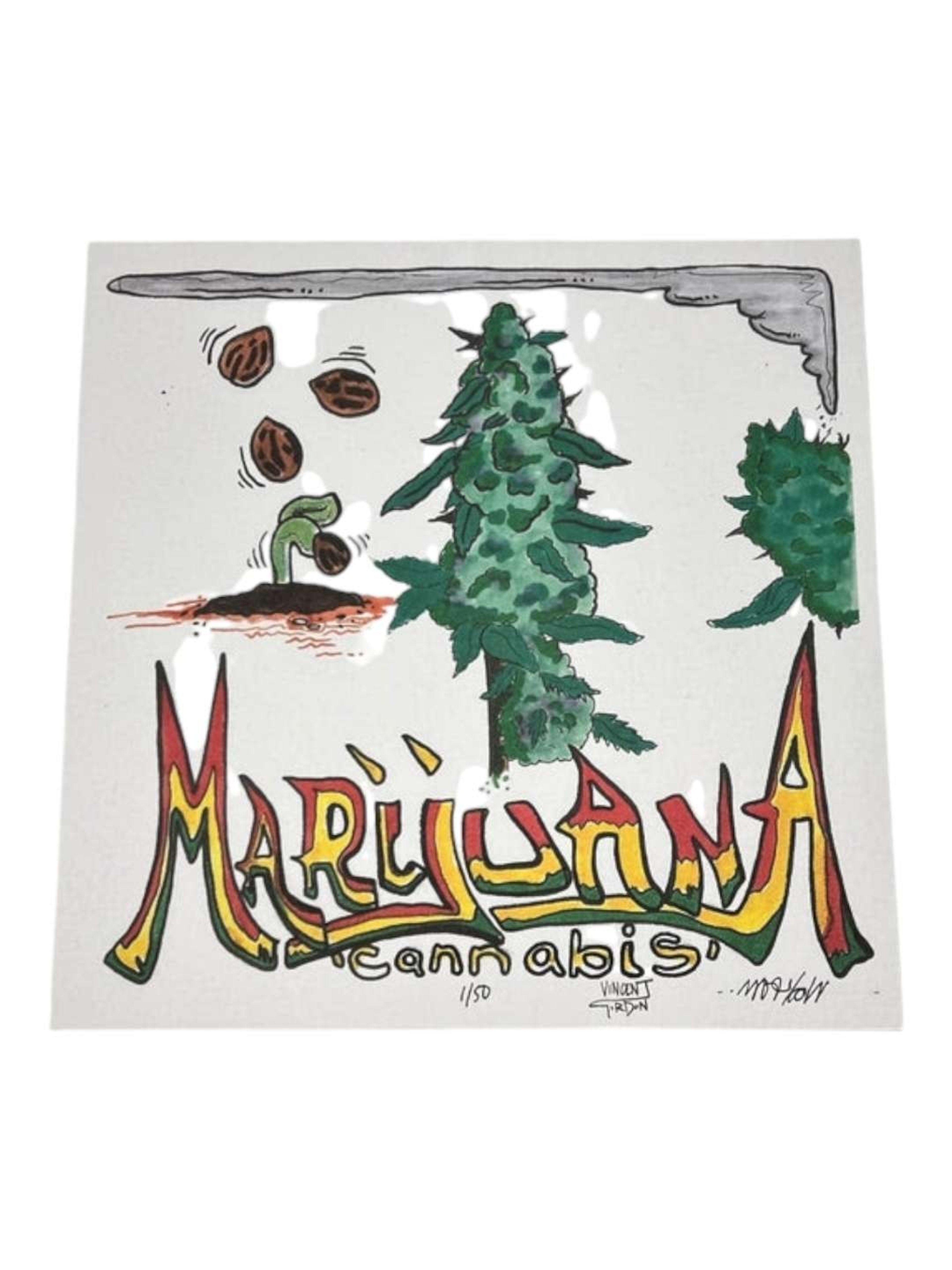 Preview pic of Wookerson x Vincent Gordon "Mary J" Print