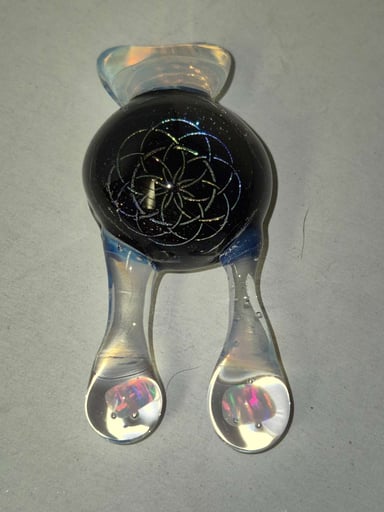 Preview pic of Drippy Sacred Geometry Pendant