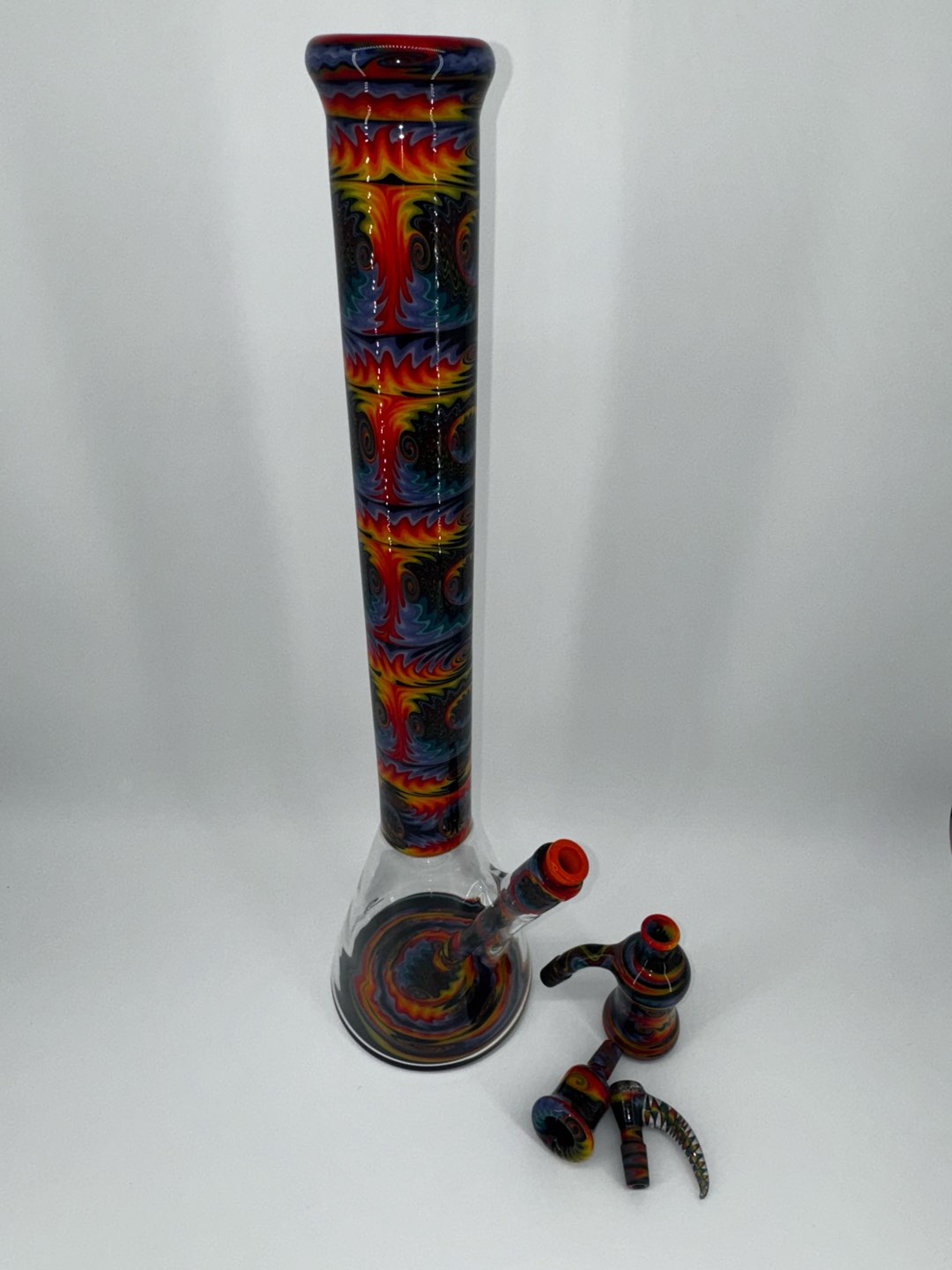 Preview pic of Sheep glass fully worked tube