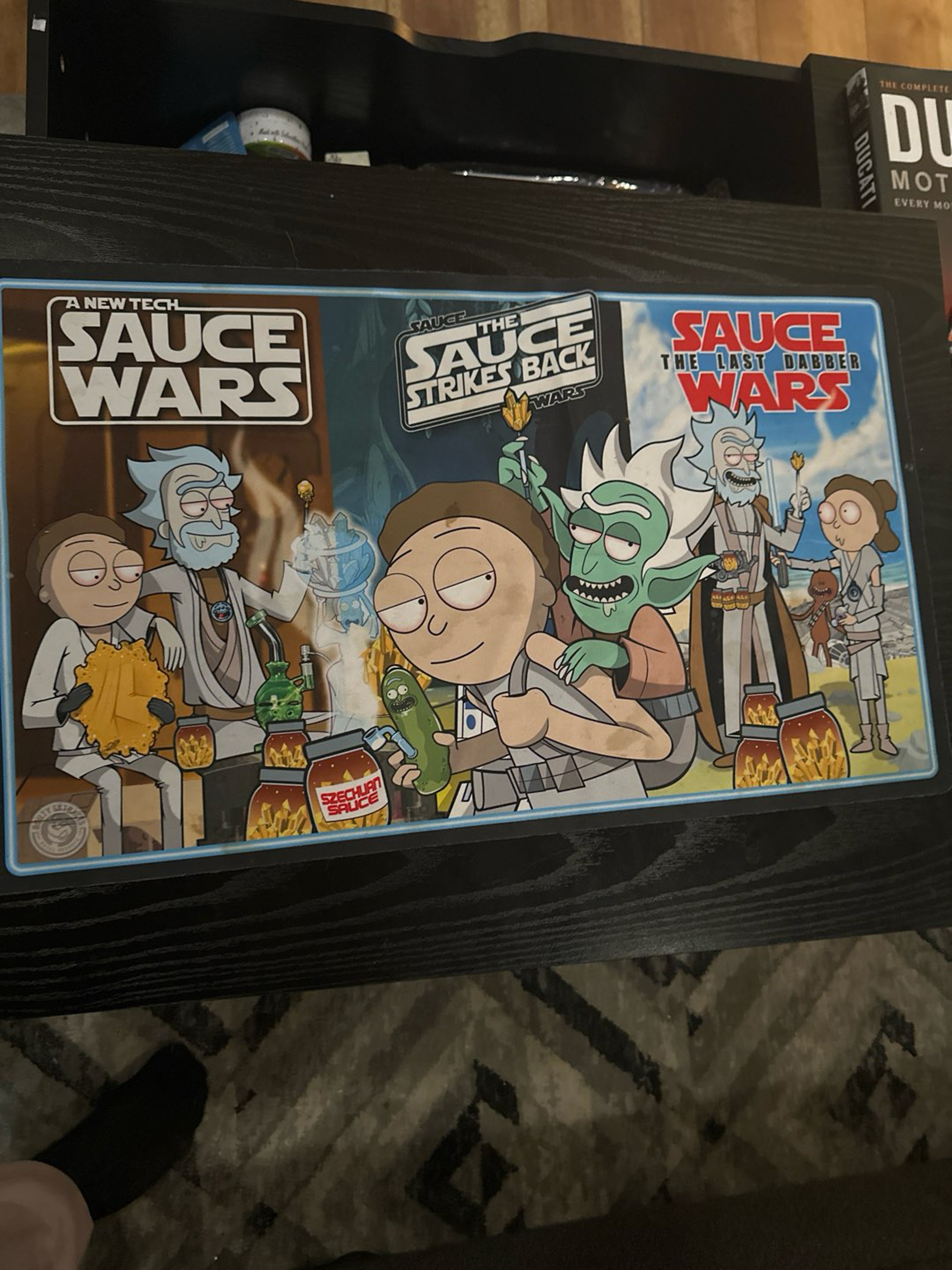 Preview pic of Dab Mat - Rick and Morty