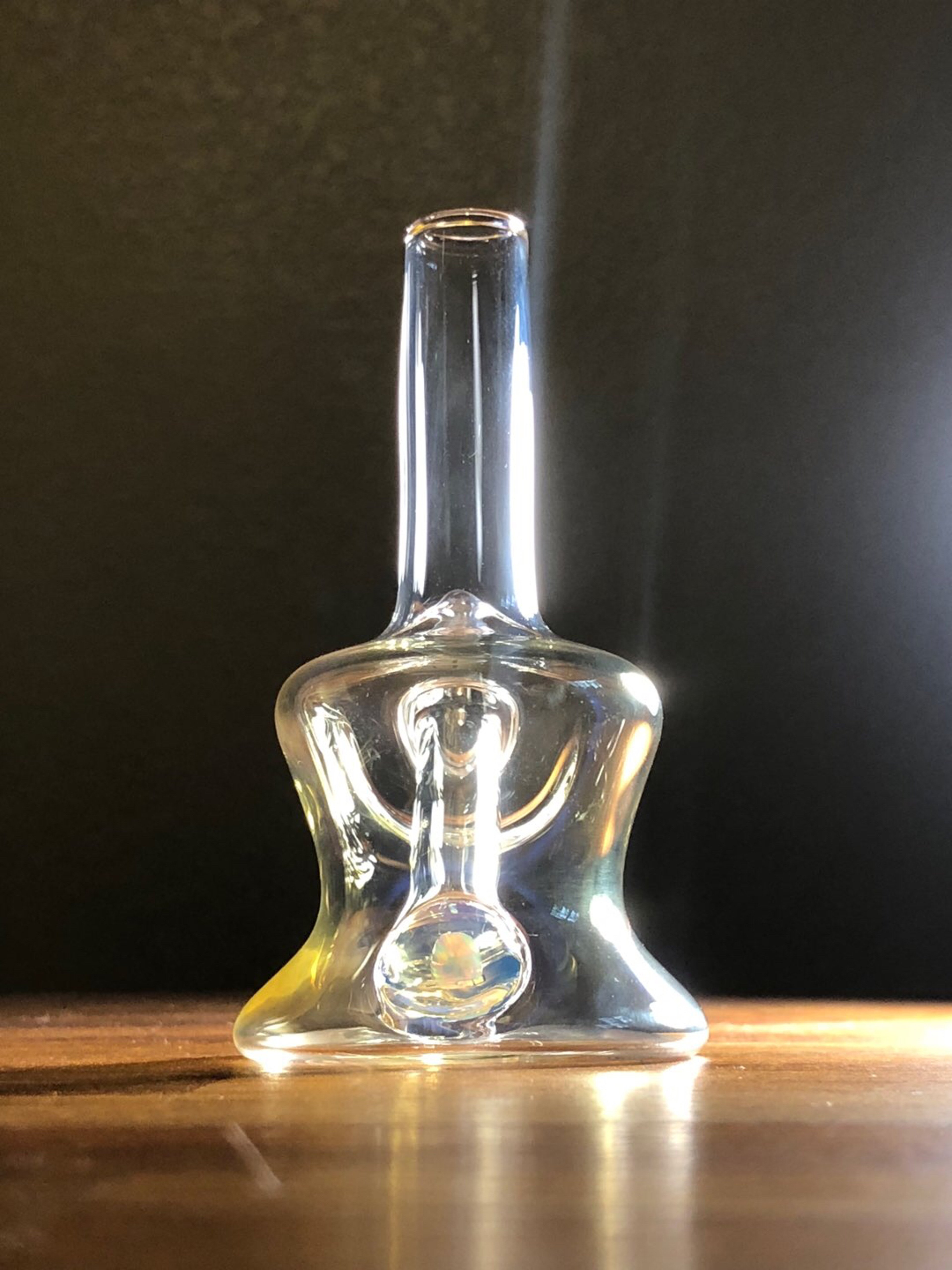 Preview pic of Silver Fume Strottle with White Tumbled Opal