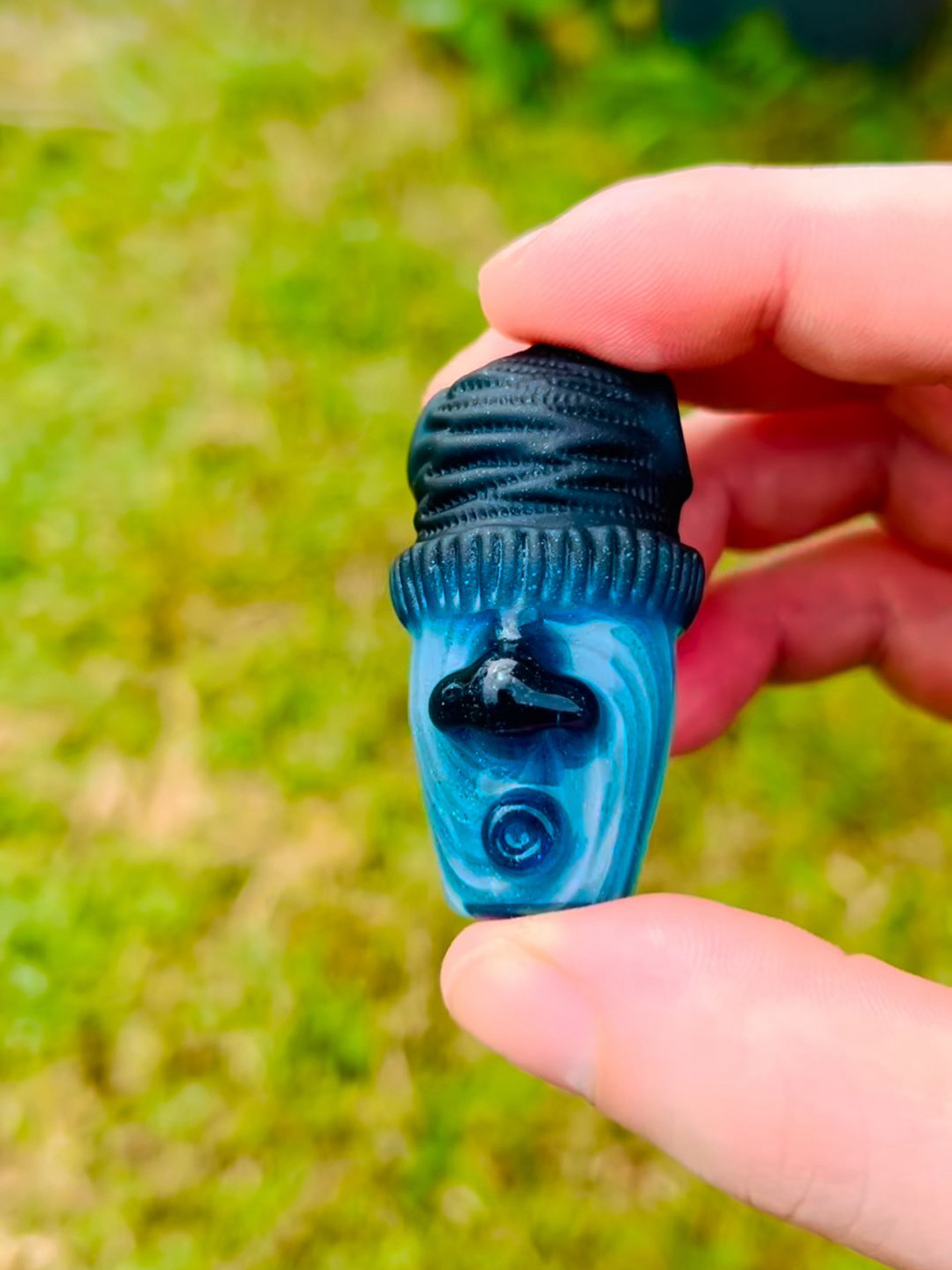 Preview pic of MJ MELTZ Galaxy Glass Pendant