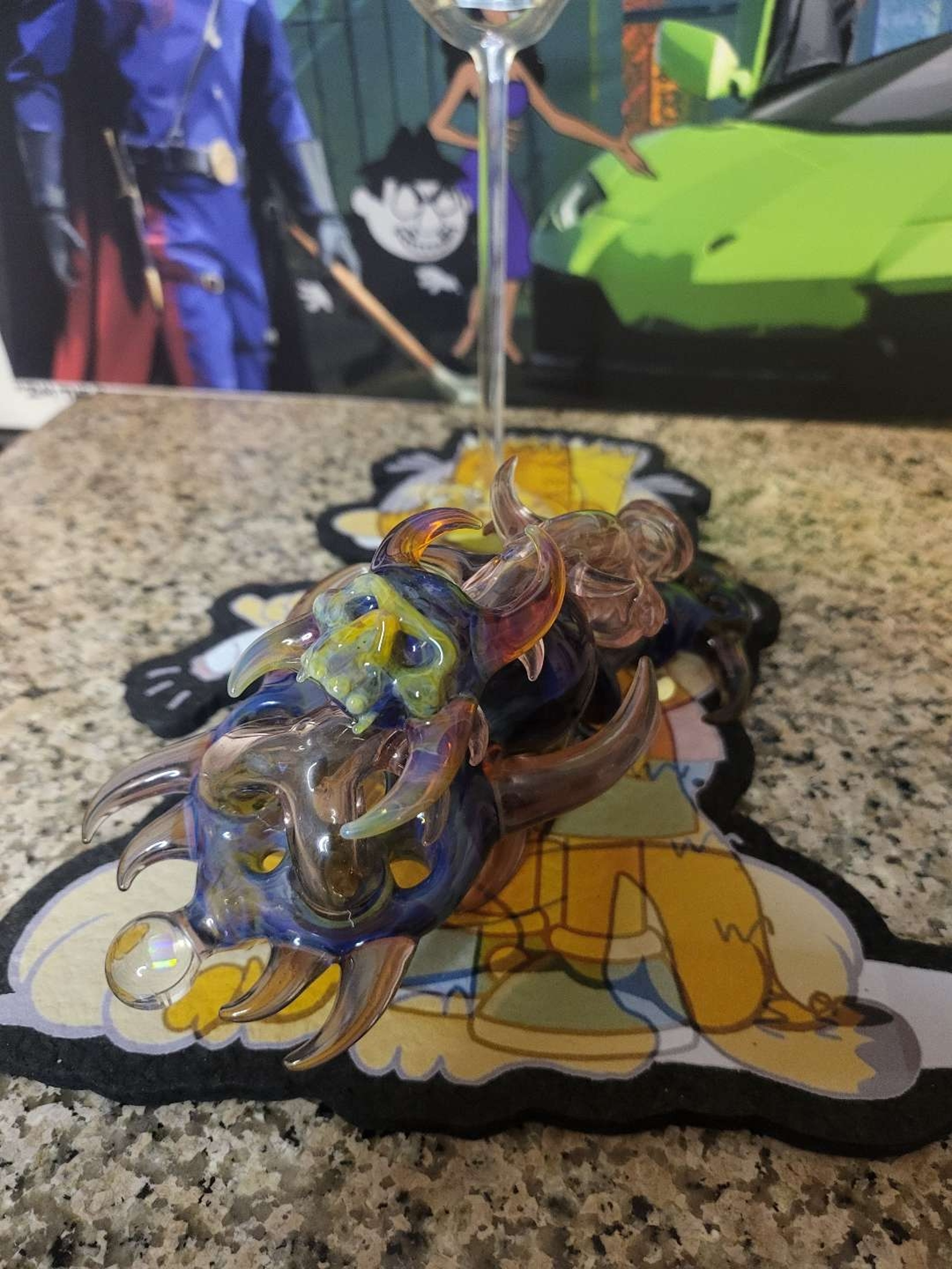 Preview pic of Grime glass layback Swiss Recycler