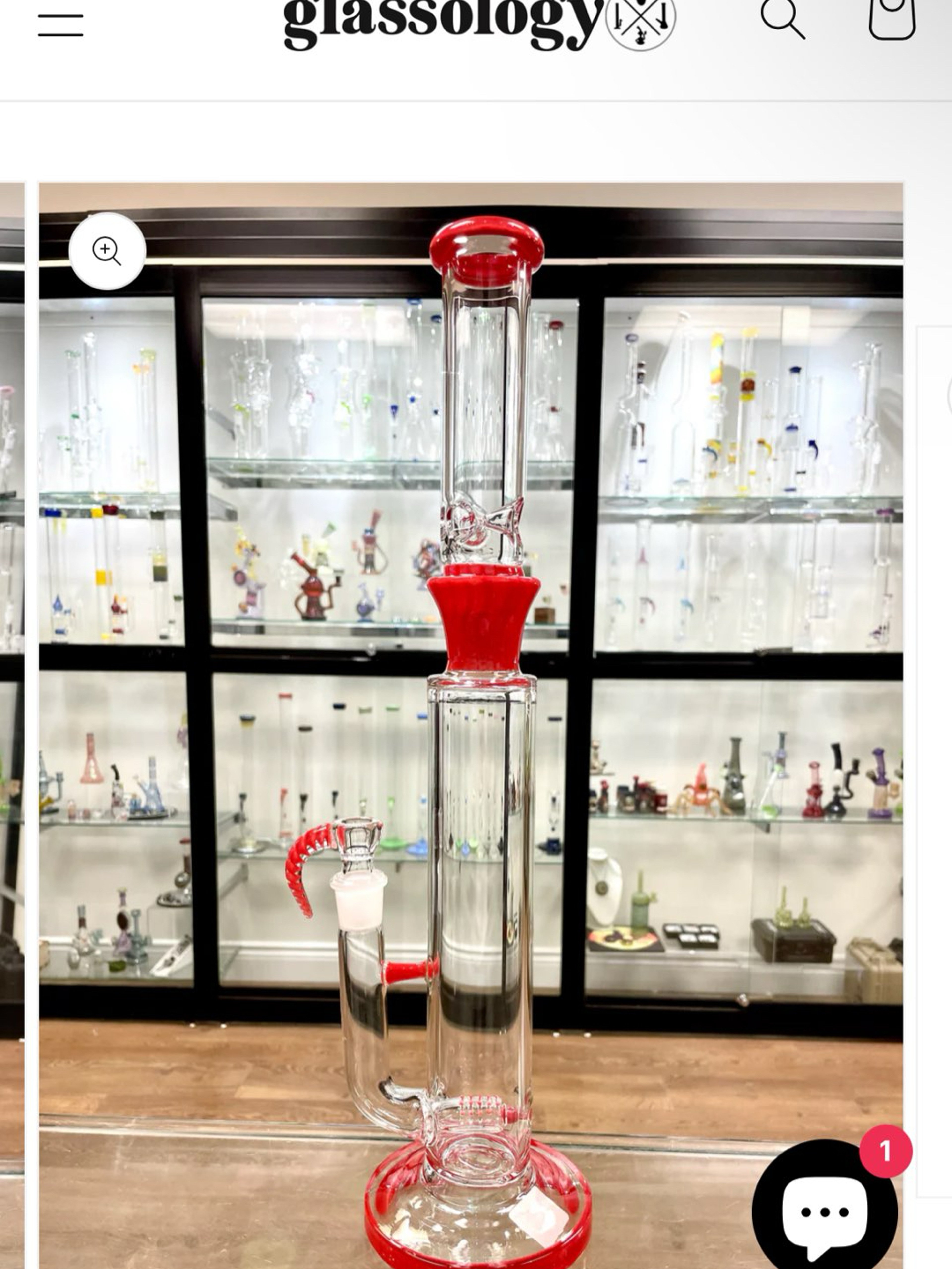 Preview pic of Red straight 16in 18mm