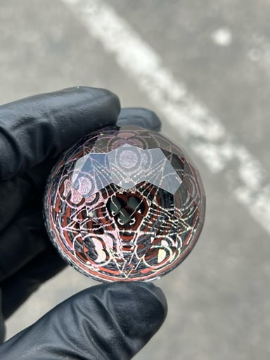 Preview pic of faceted baphomet vortex marble