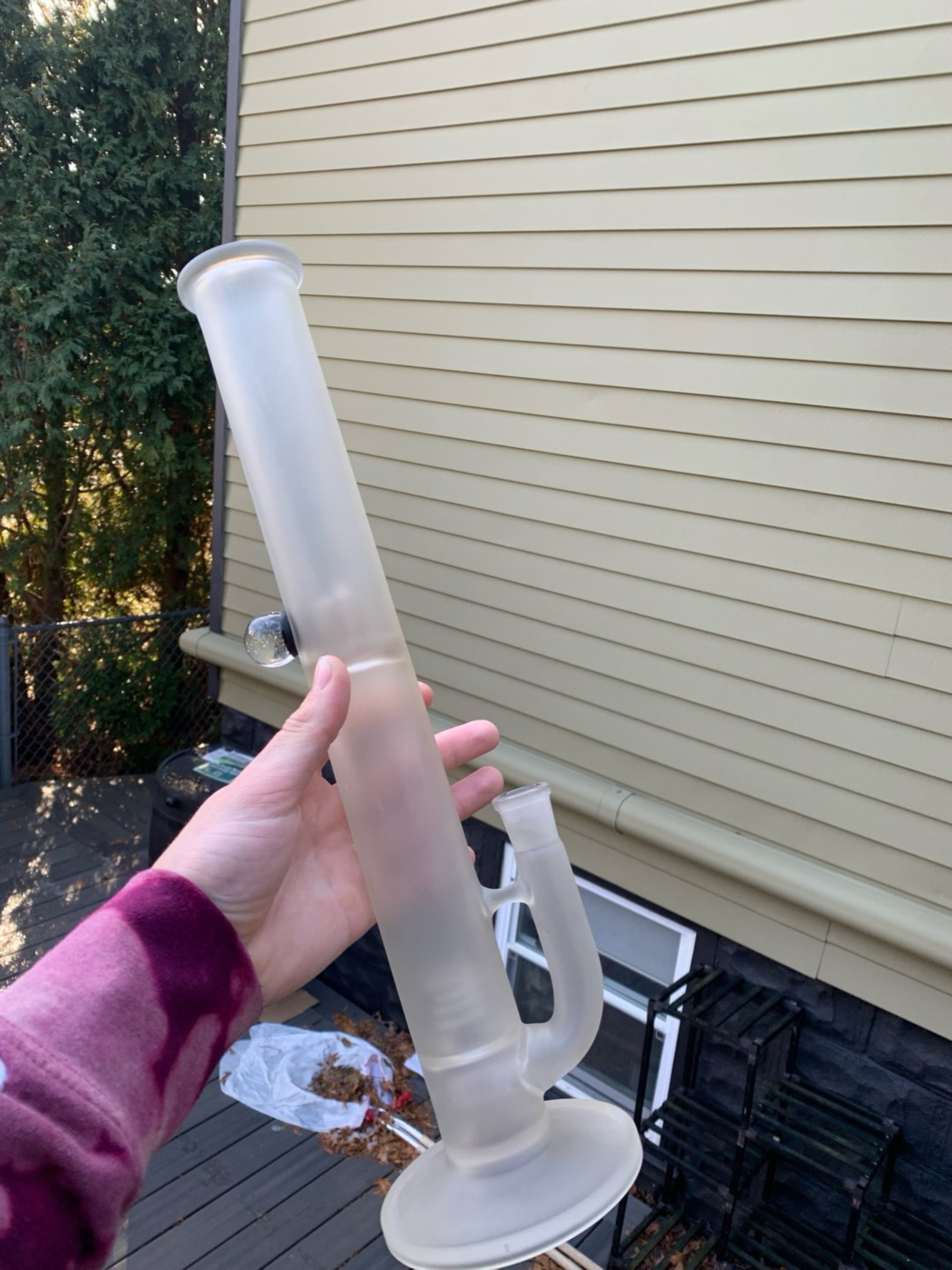 Sandblasted biao tube image 0
