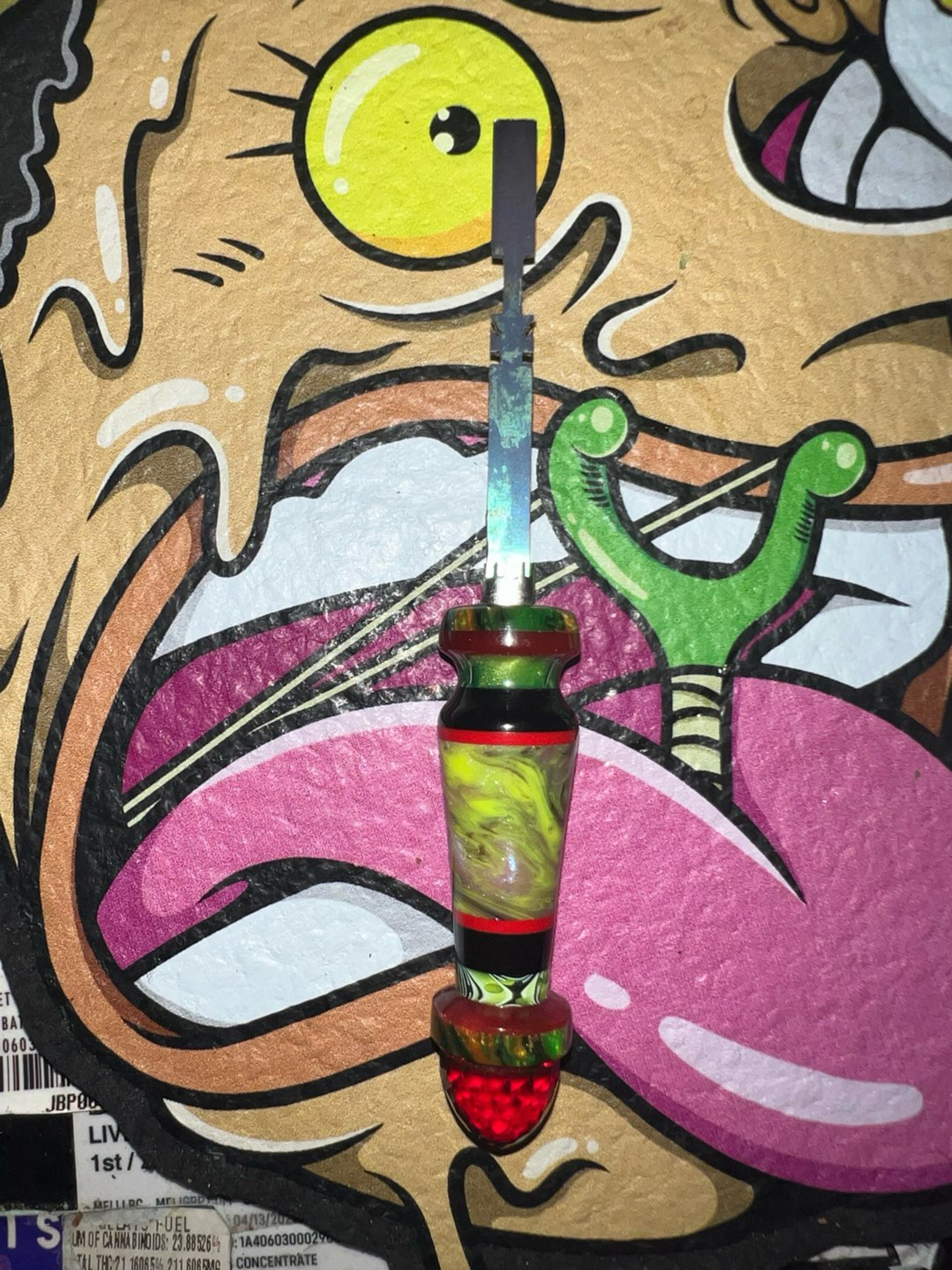 Preview pic of Hardwood katana custom collab too UV AND FACETED