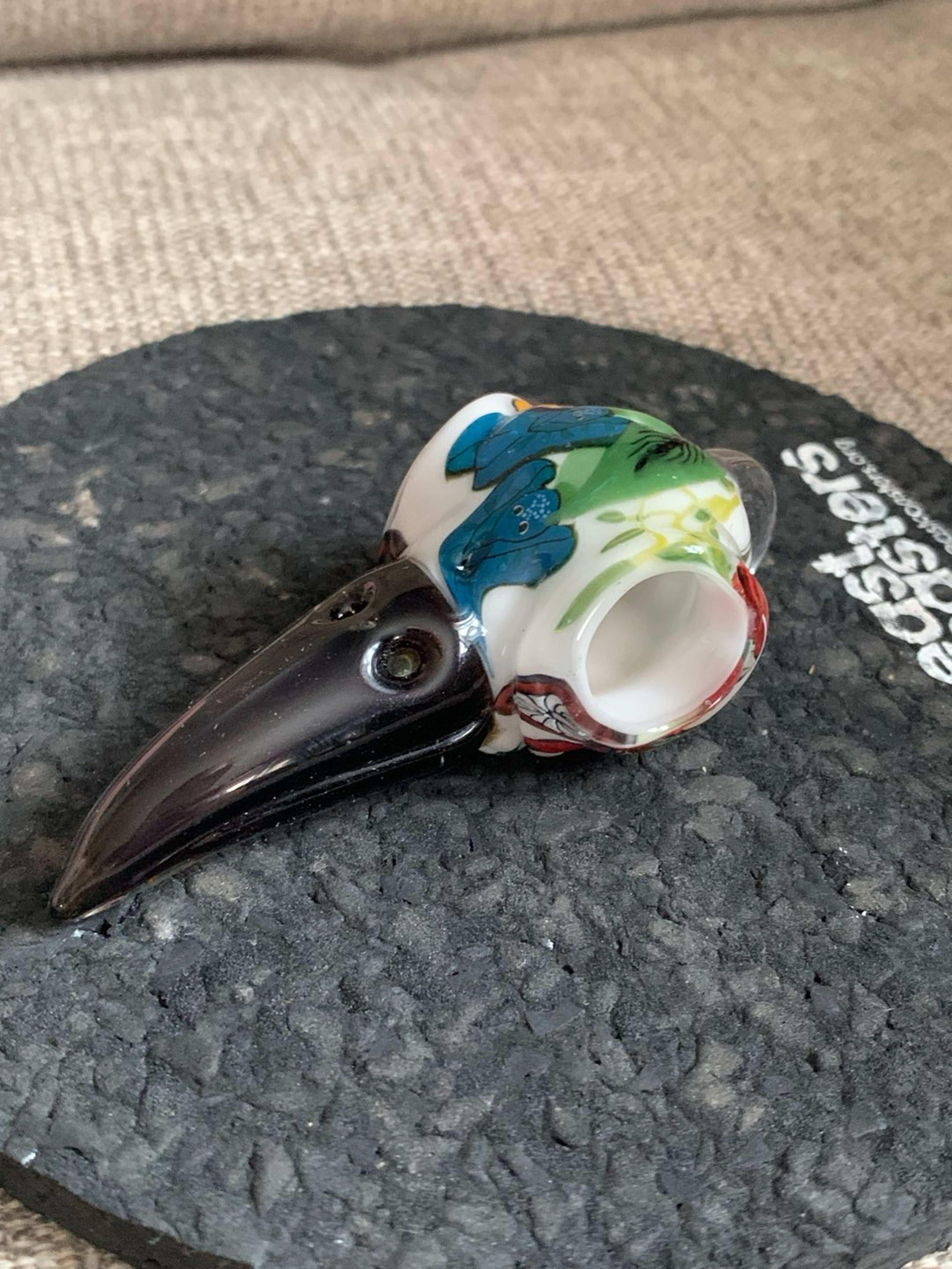 Preview pic of Calm x Grimm bird skull pendant
