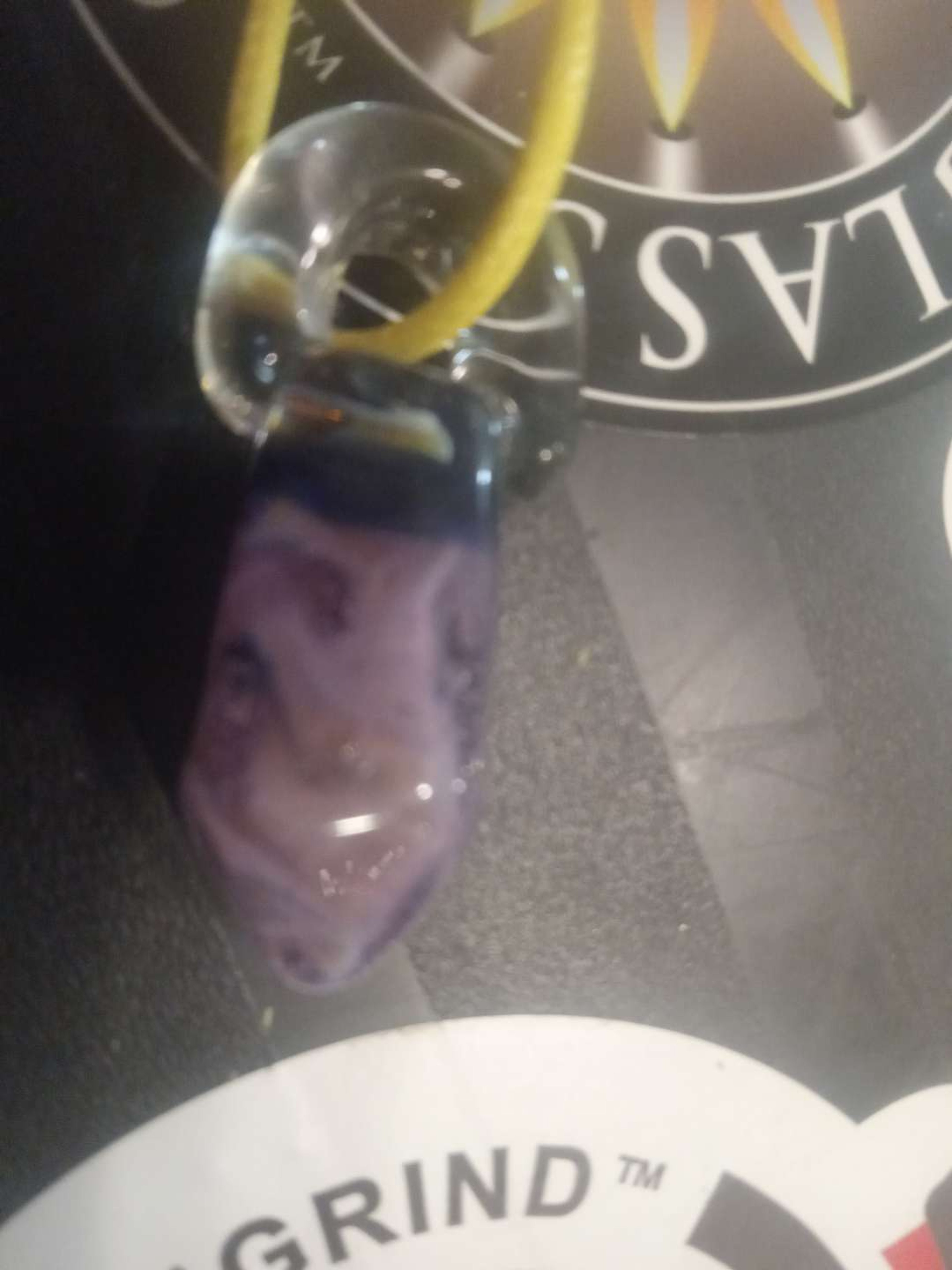 Preview pic of Encased  crystal  pendant