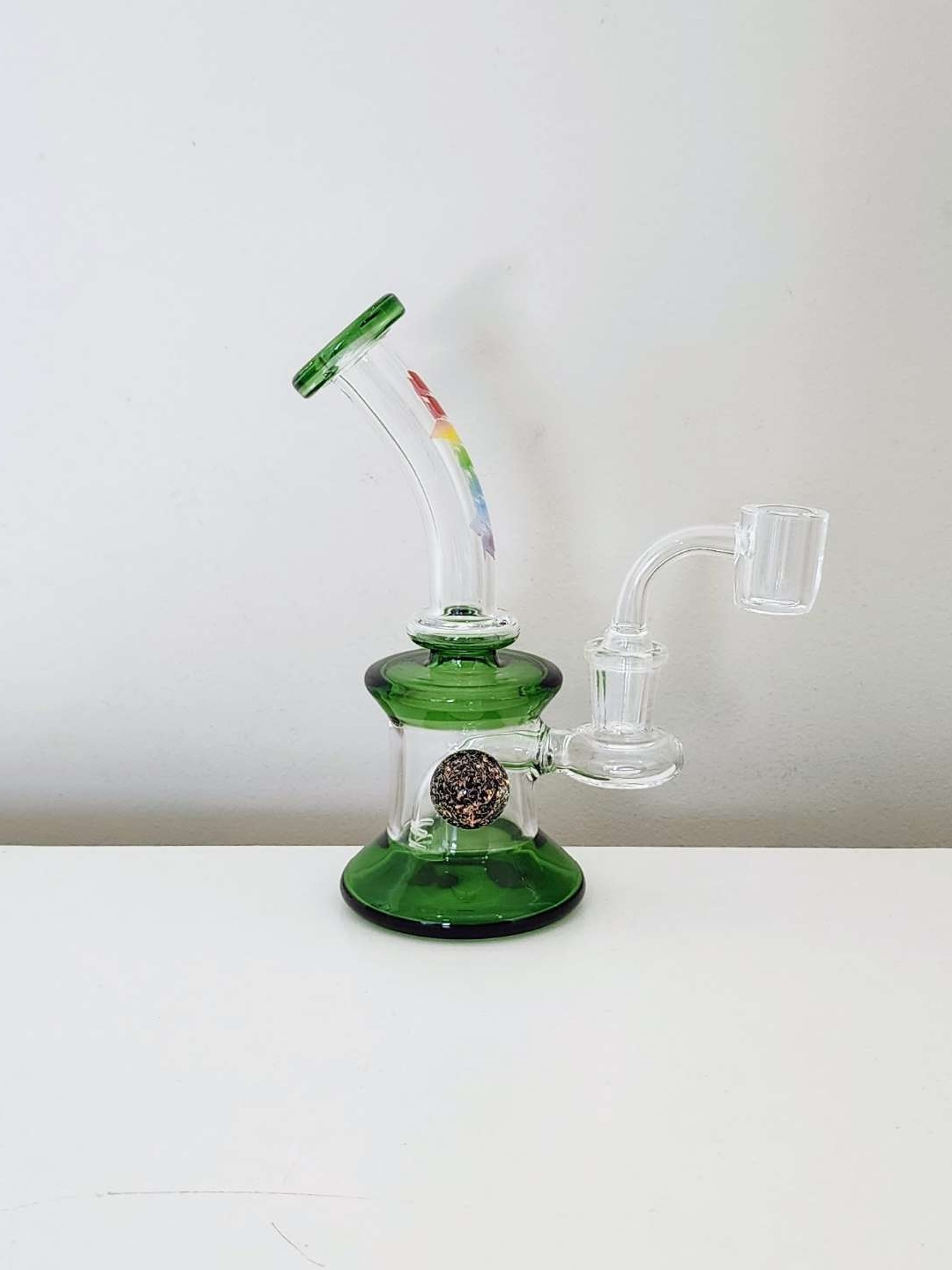 Preview pic of 8.5"H Marble Rig***Last One***