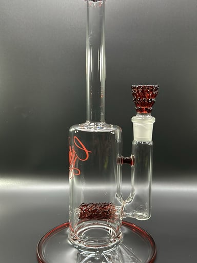 Preview pic of Envy Glassworks Ruby Inline Pop Rock Perc W/ Matching 14mm Slide