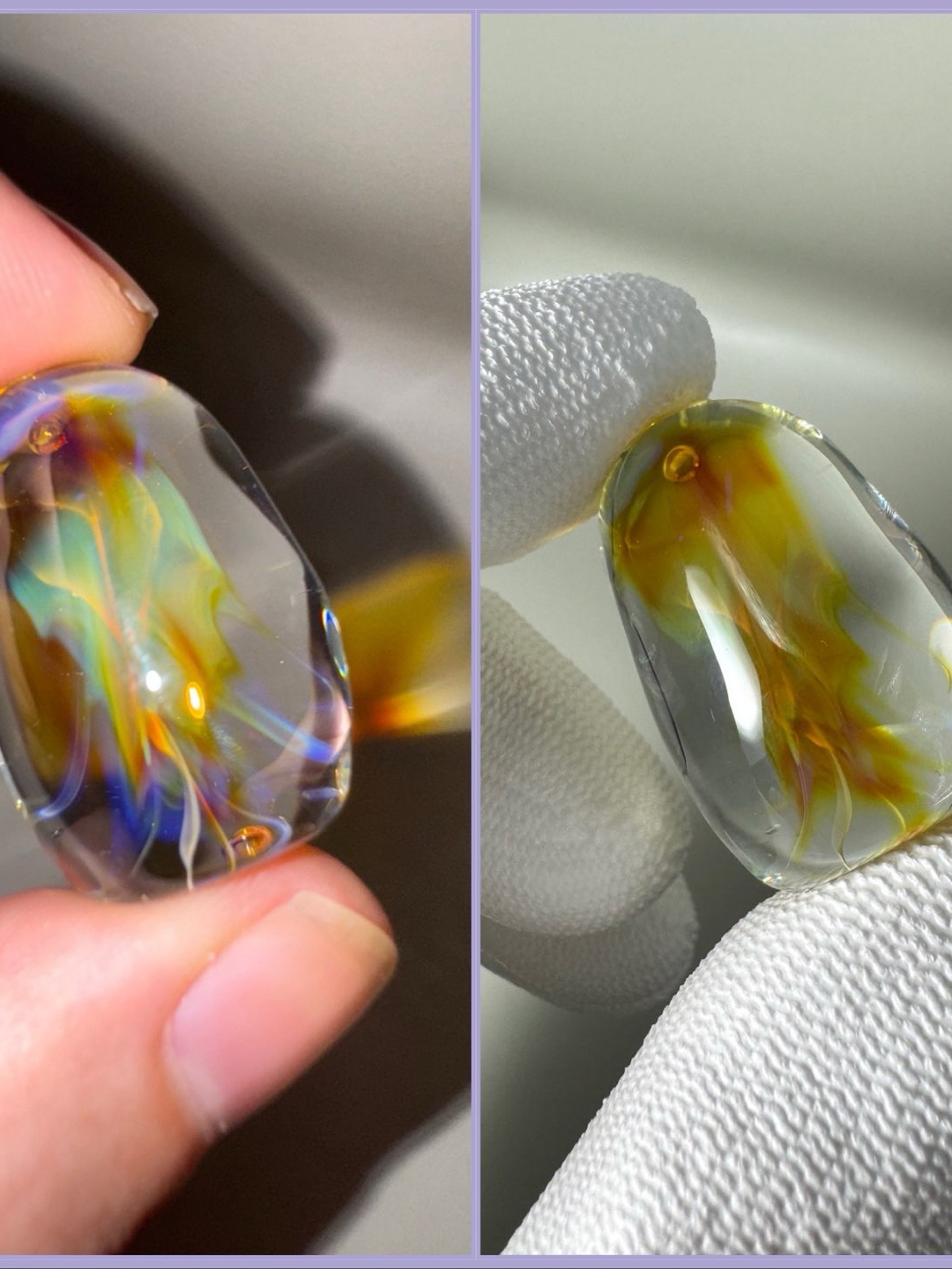 Preview pic of Silver Fume Pocket Stone