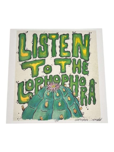 Preview pic of Wookerson x Vincent Gordon "Listen to the Lophs" Print
