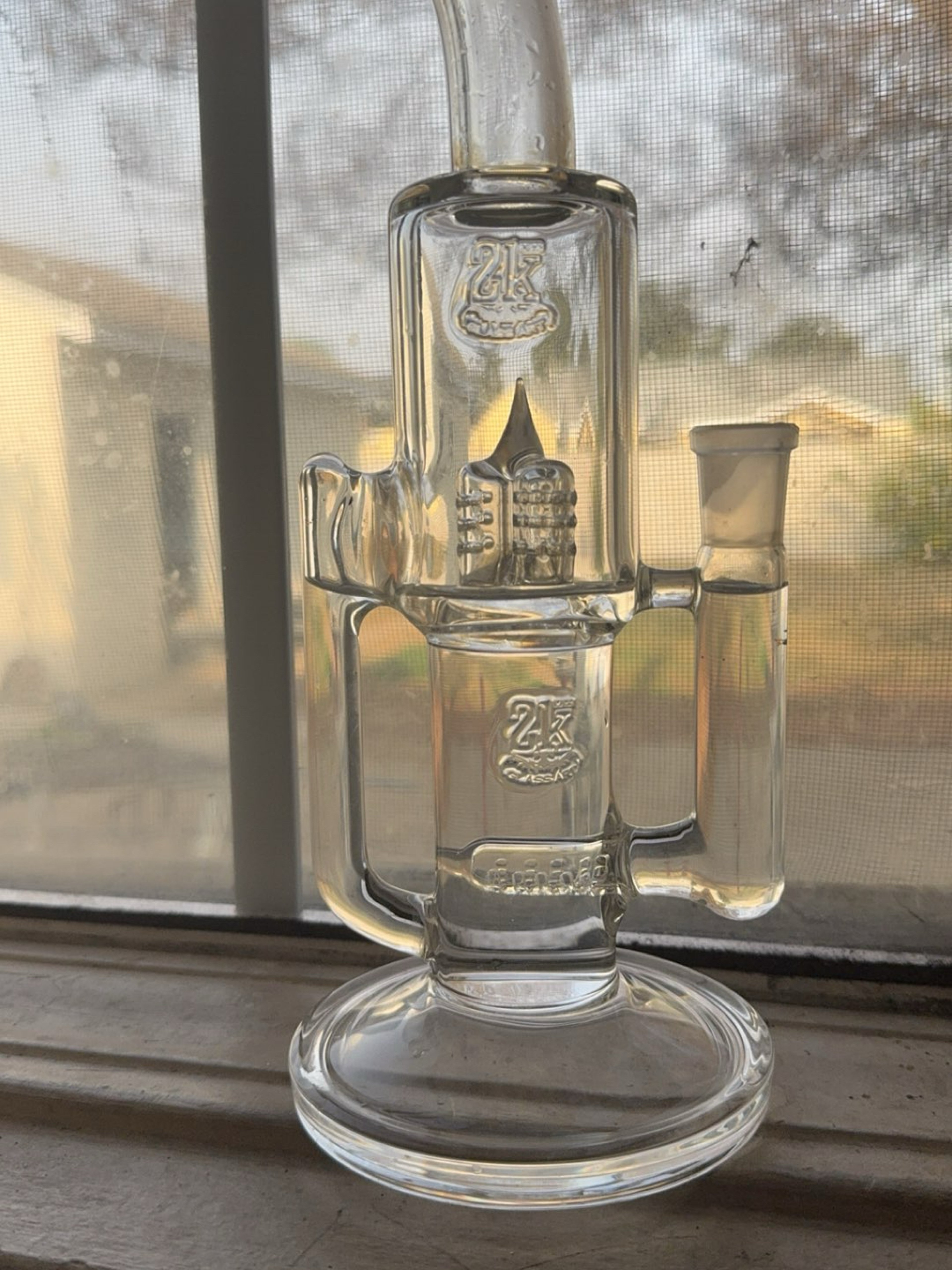 2k glass art mini recycler image 0