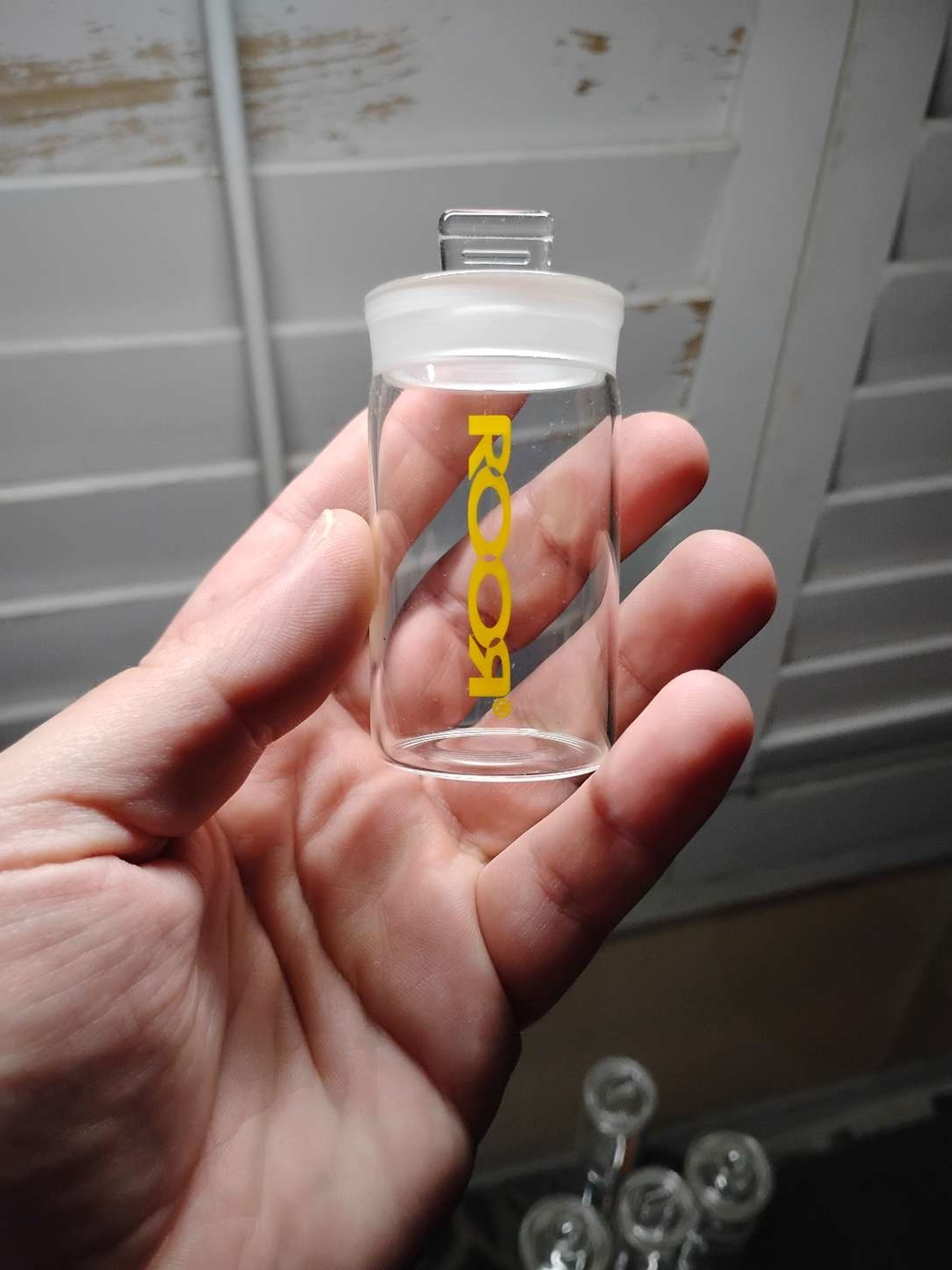 Preview pic of RooR Glass Jar (Yellow)